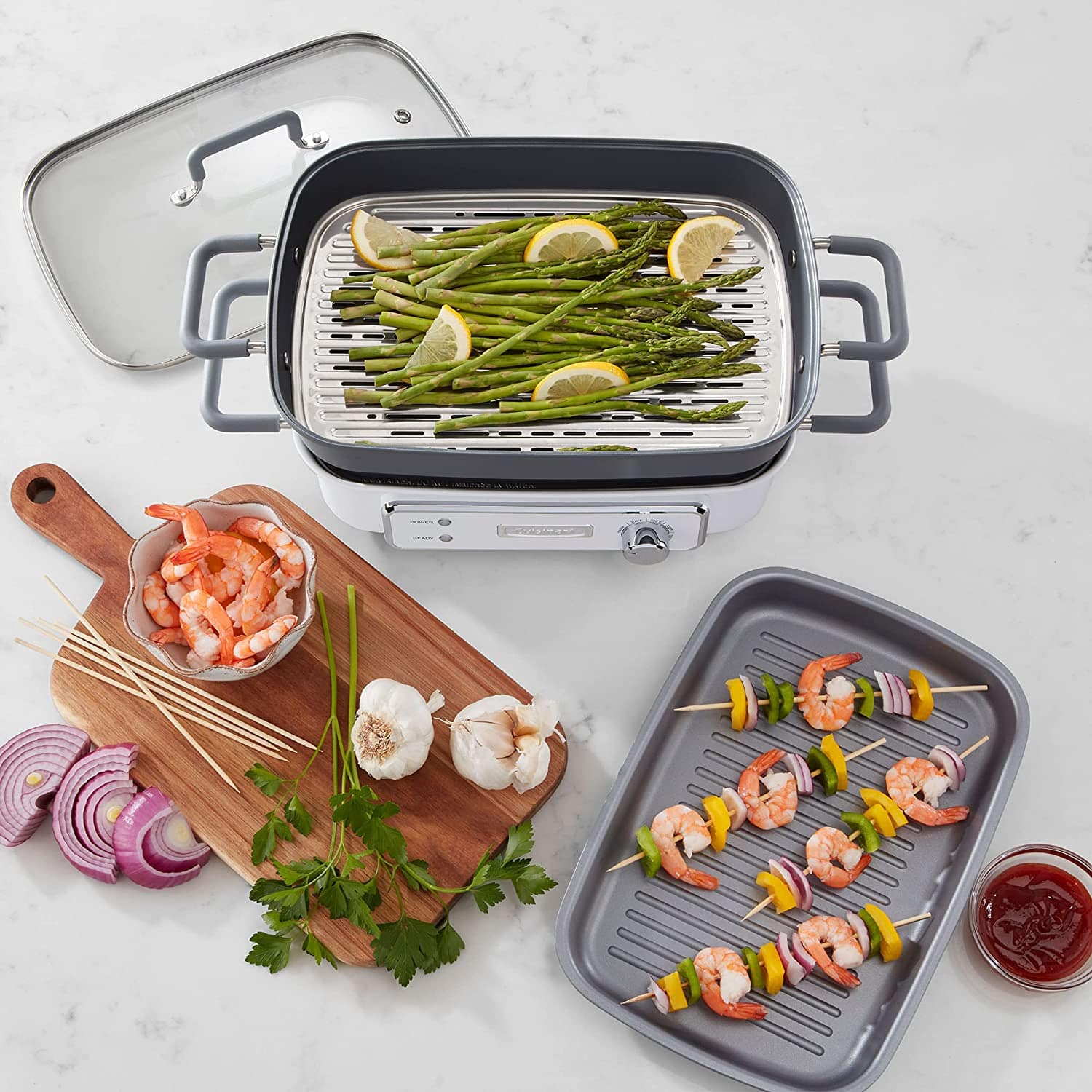 Cuisinart Multifunctional Grill, White