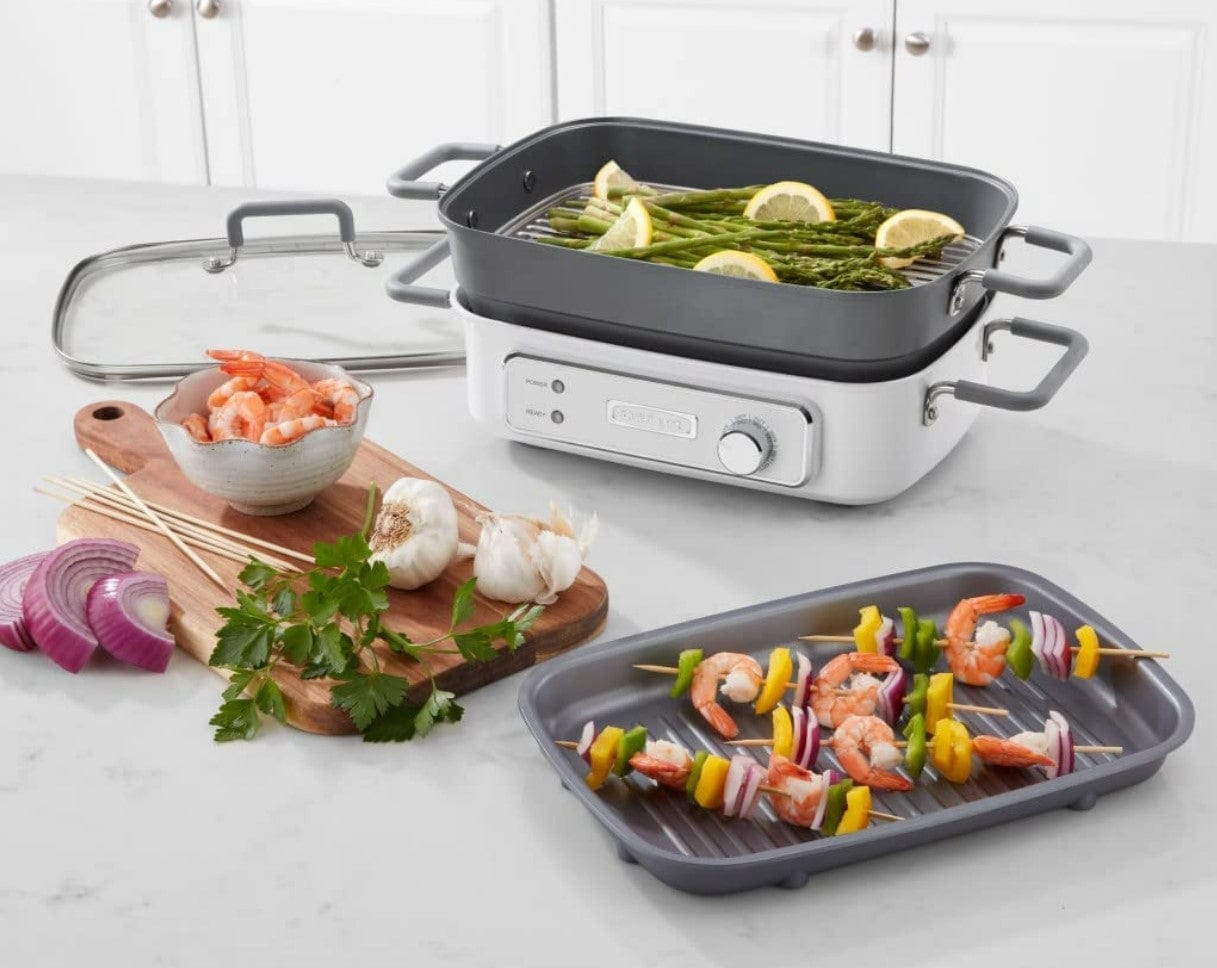 Cuisinart Multifunctional Grill, White