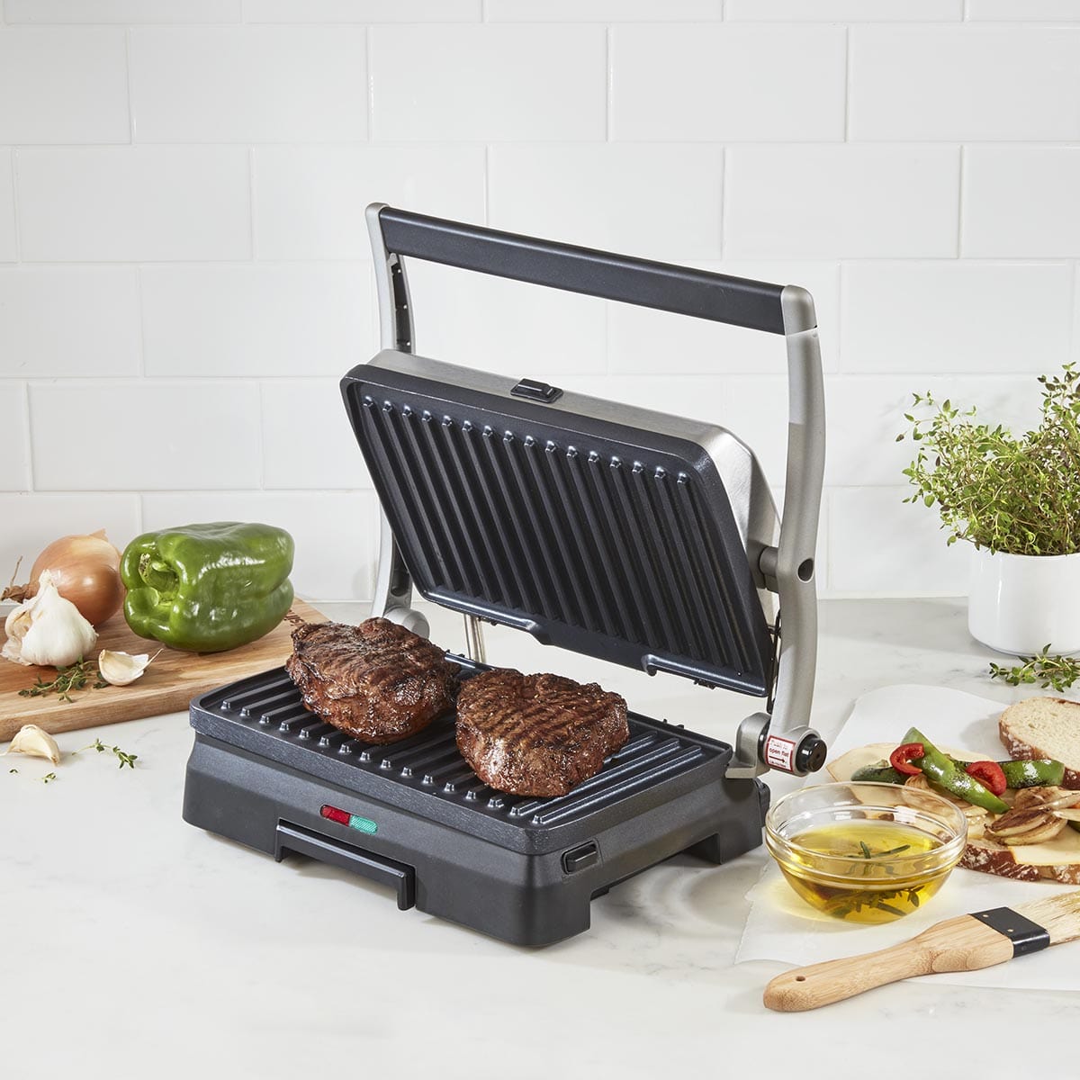 Cuisinart 3-in-1 Grill and Panini Press Griddler - Certified Refurbished