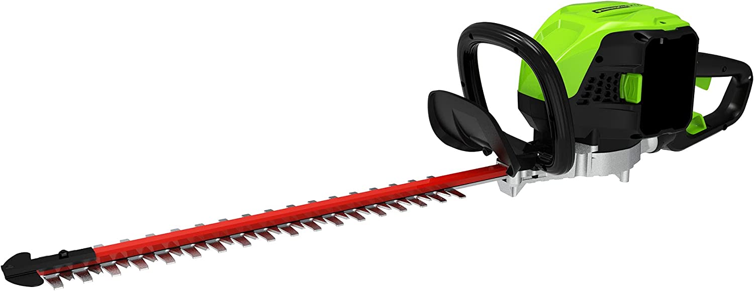 Greenworks GW2210502AZ 80V 26" Brushless Hedge Trimmer (1.2" Cutting Capacity), Battery Not Included HT80L01