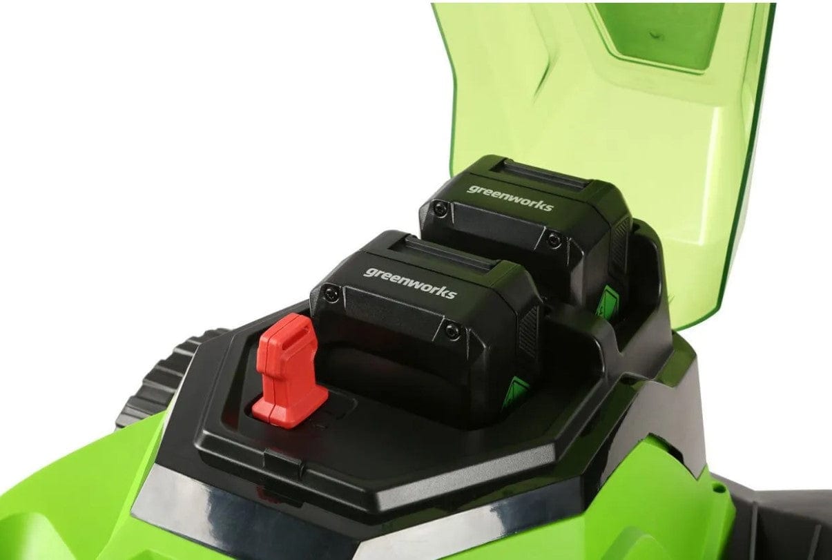 Greenworks Cordless Lawn Mower Kit 24V/48V 17" with 4AH USB Batteries 2526302AZ