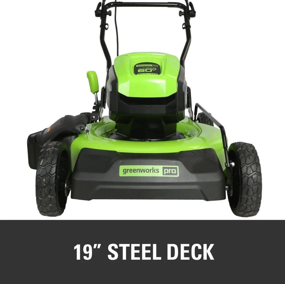 Greenworks 60V 5.0Ah 19-in. Mower with Battery