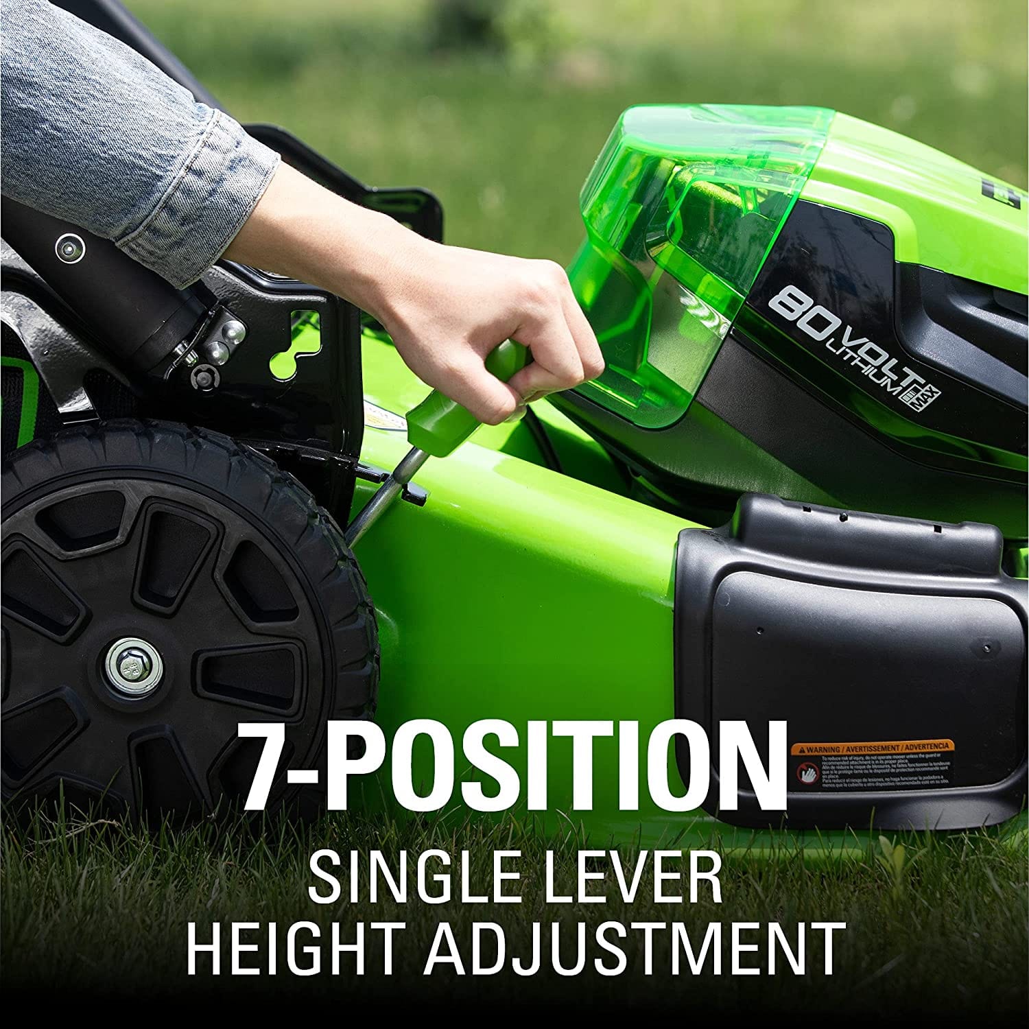 Greenworks Pro Electric Lawn Mower 80V 21" Brushless Self-Propelled