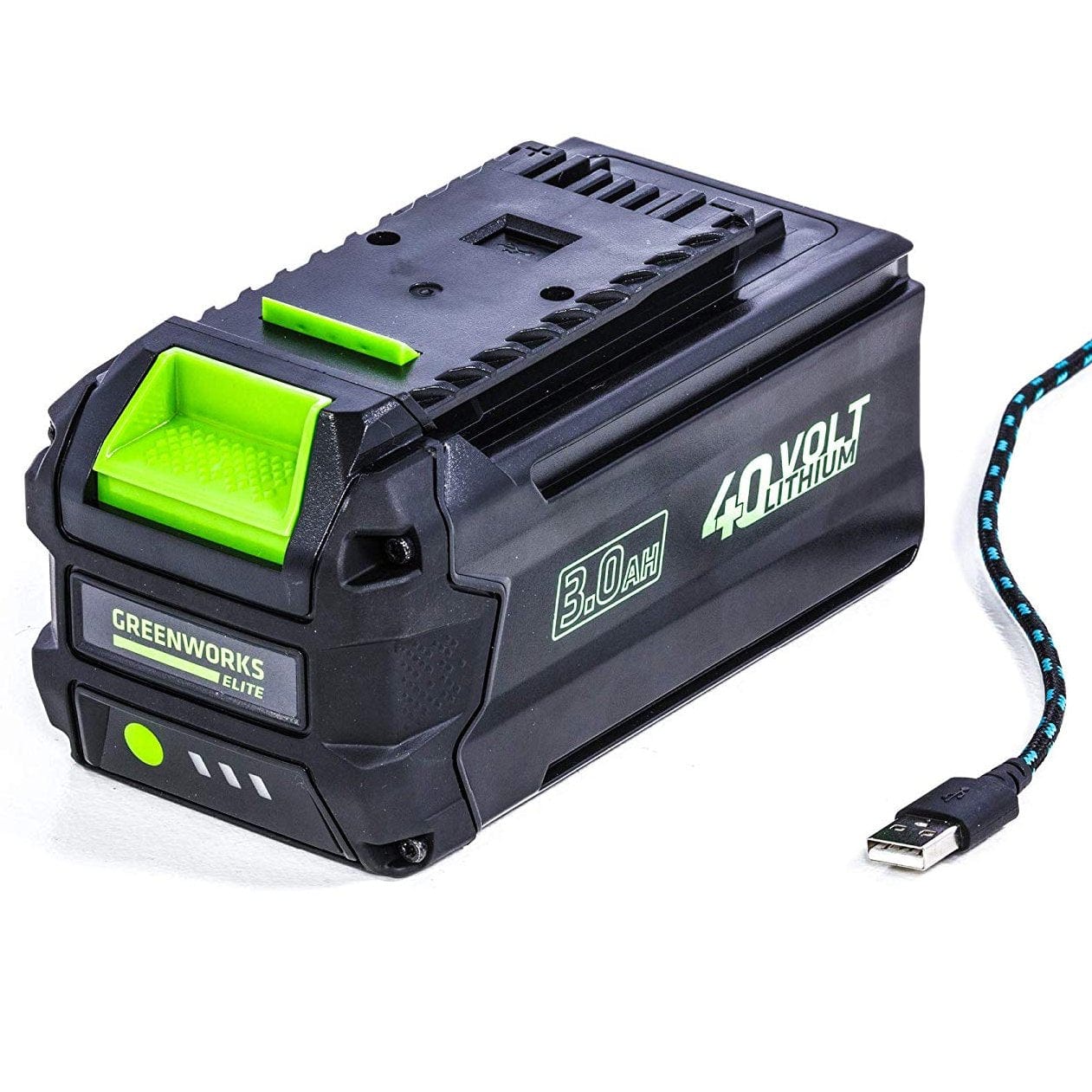 Greenworks L-300 40V 3Ah Smart Lithium-Ion USB Battery