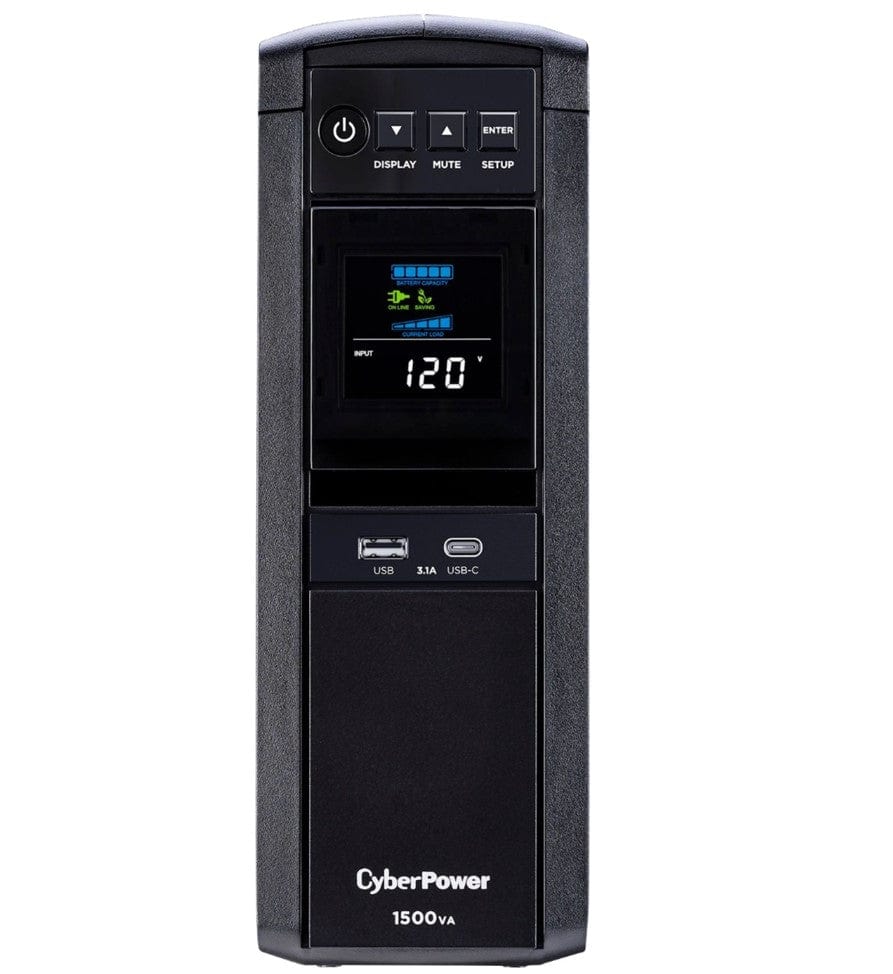 CyberPower Gaming 1500VA Sine Wave LCD UPS - Certified Refurbished
