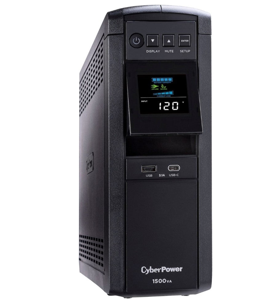 CyberPower Gaming 1500VA Sine Wave LCD UPS - Certified Refurbished