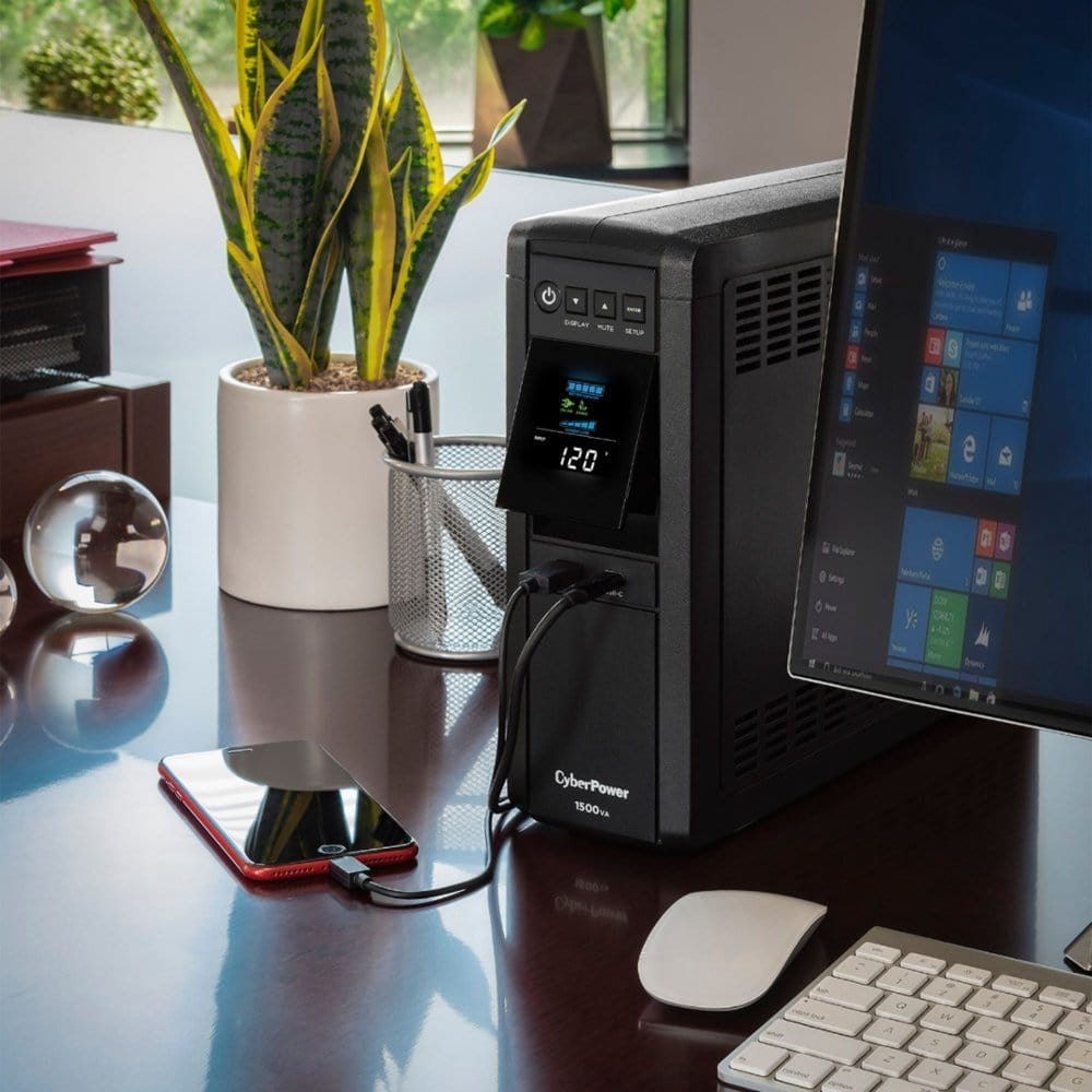 CyberPower Gaming 1500VA Sine Wave LCD UPS - Certified Refurbished