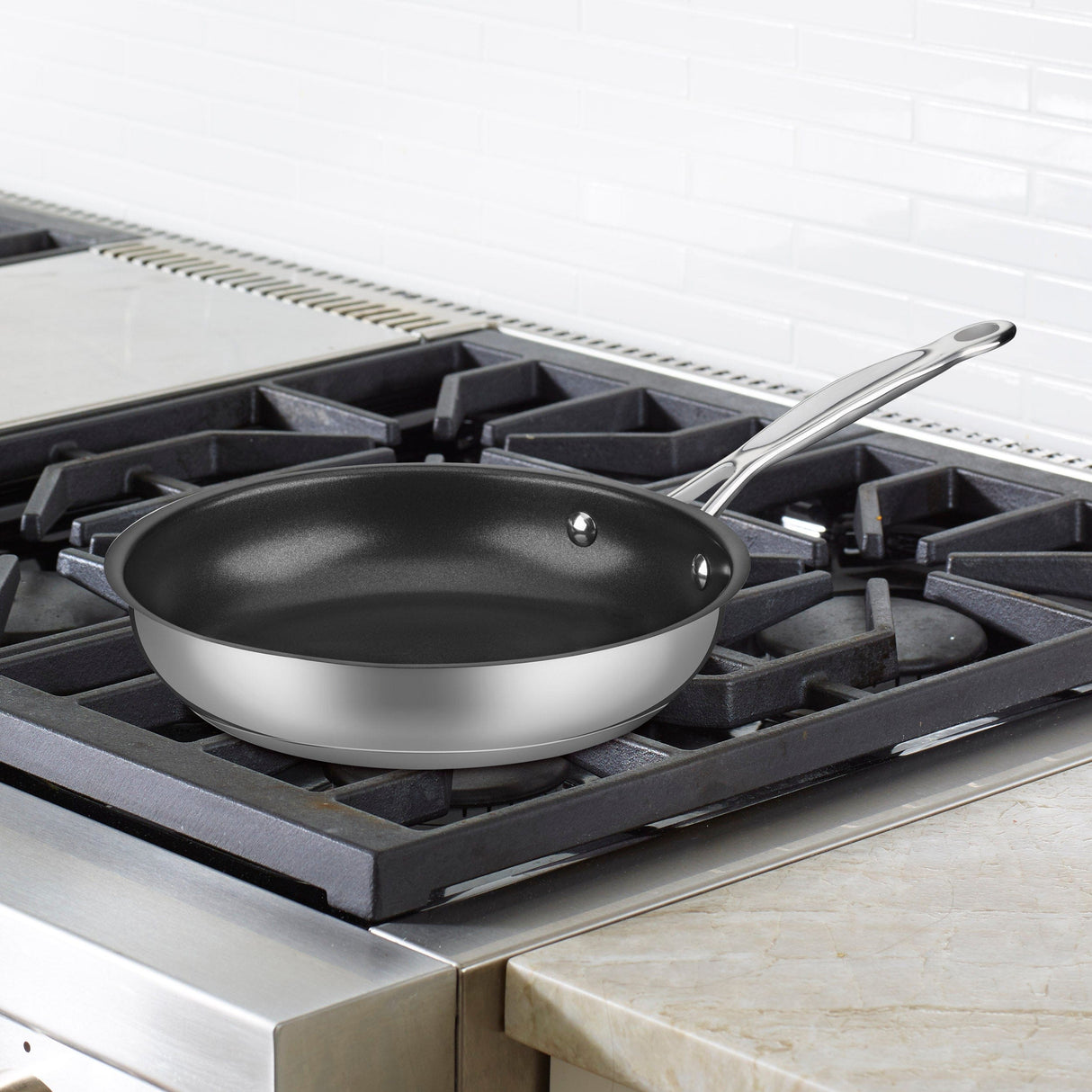 Cuisinart 8" Skillet, Silver