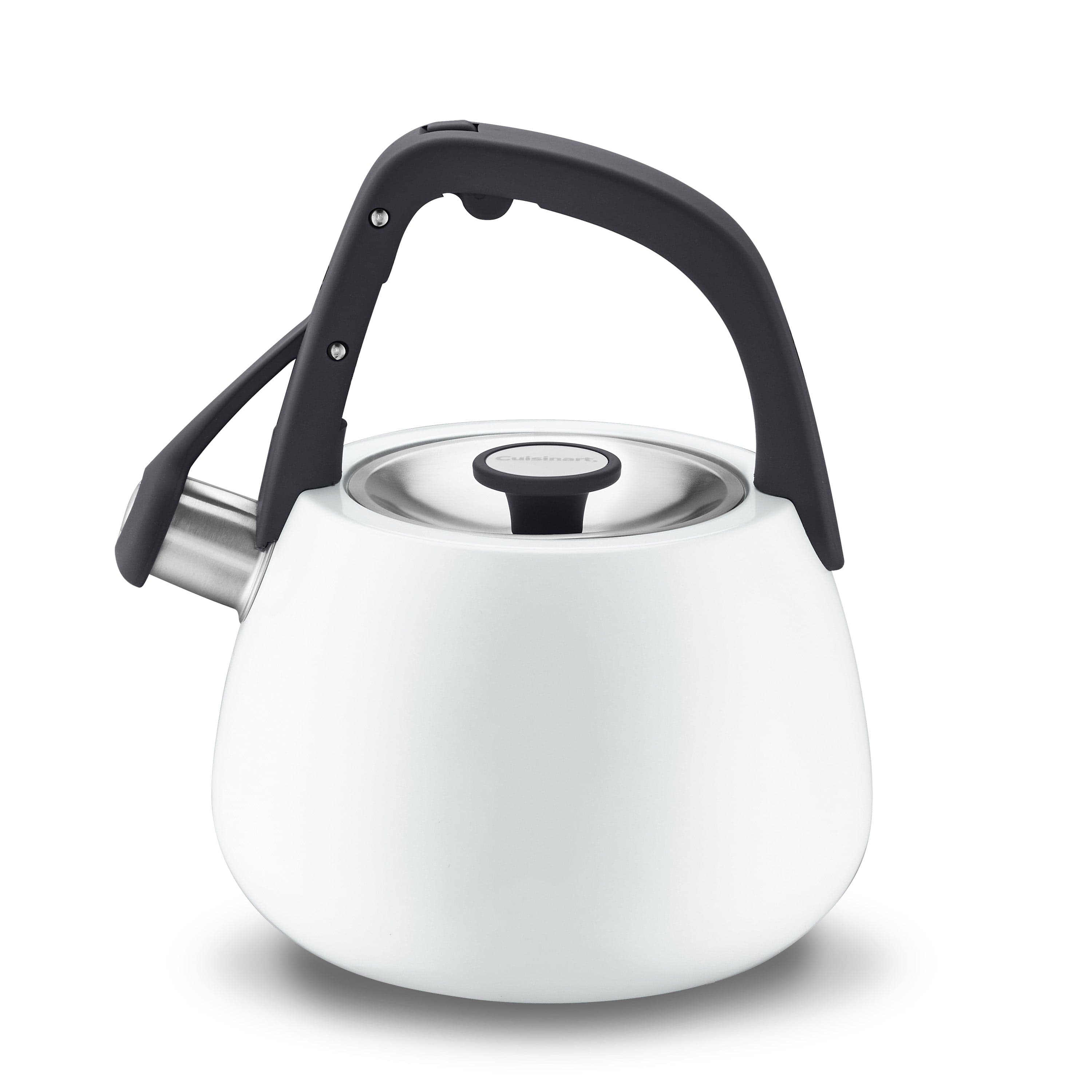 Cuisinart 2 Qt. Matte White Stainless Steel Tea Kettle, White