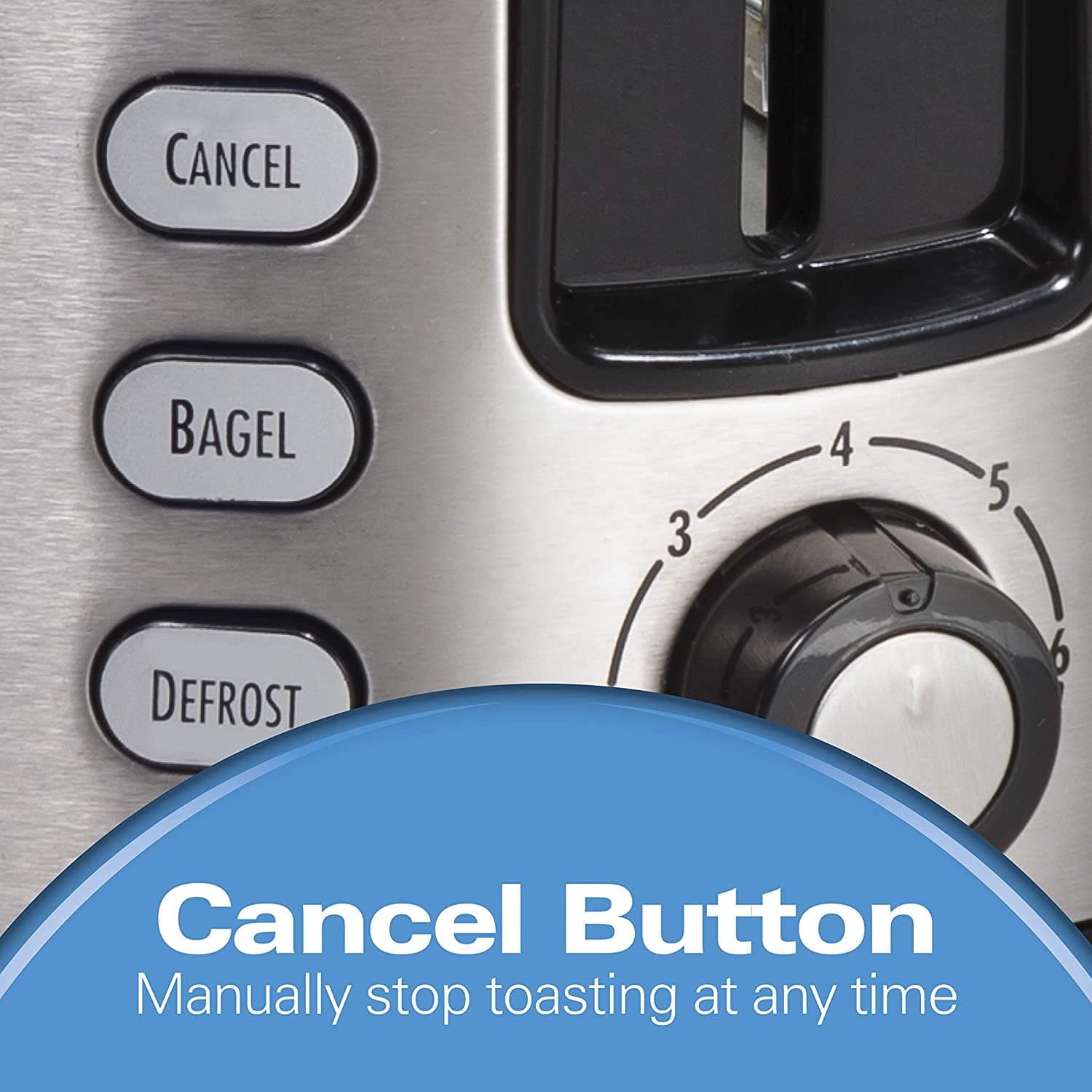 Hamilton Beach 2 Slice Extra Wide Slot Toaster with Bagel & Defrost Settings, Shade Selector, Toast Boost, Auto Shutoff, Black & Stainless Steel