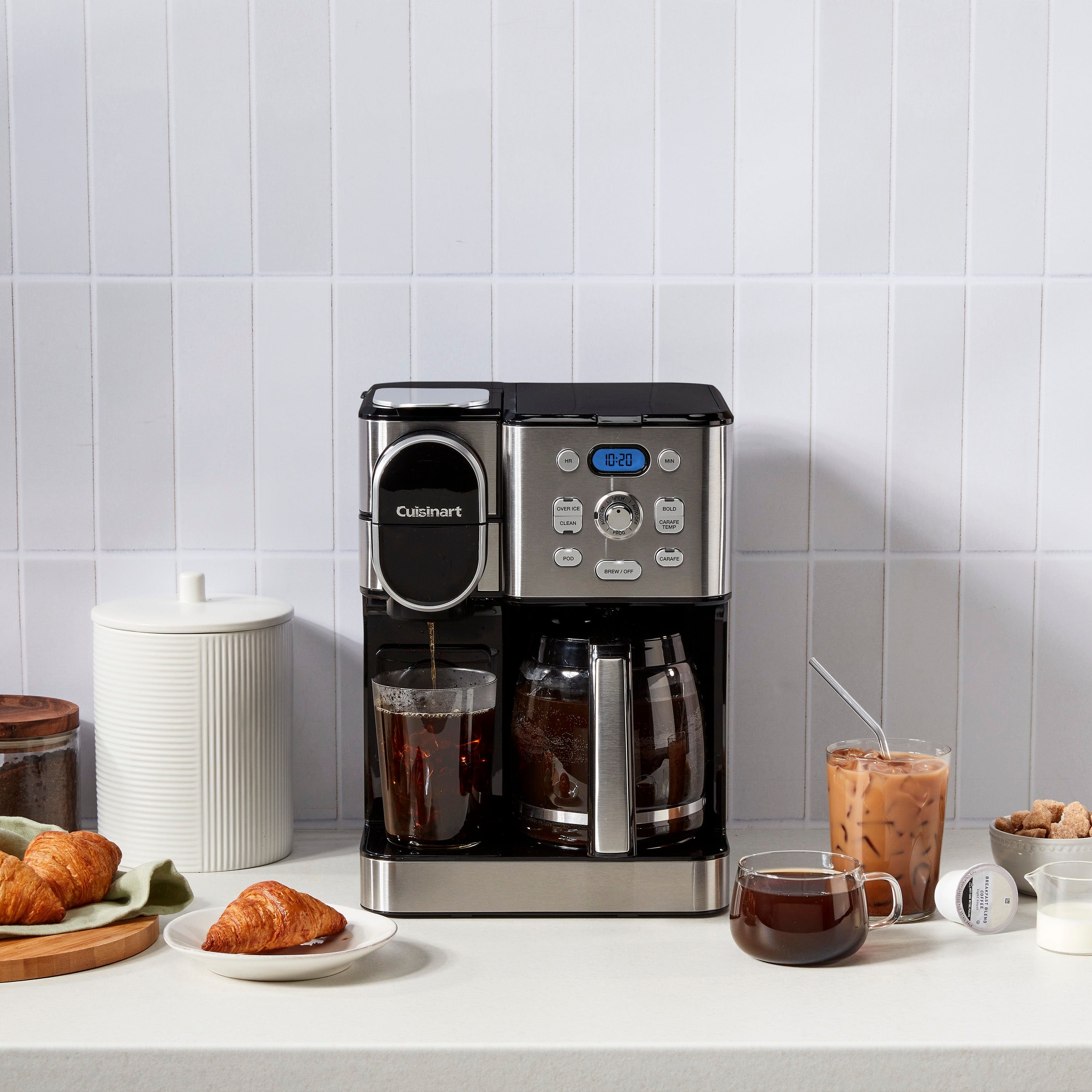 Cuisinart Coffee Center® 2-in-1 Coffee Maker, Silver