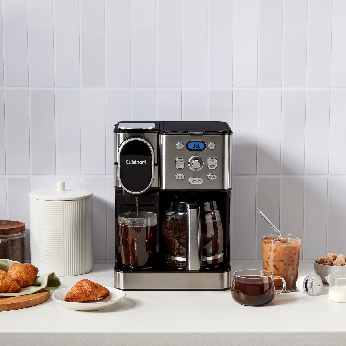 Cuisinart Coffee Center® 2-in-1 Coffee Maker, Silver