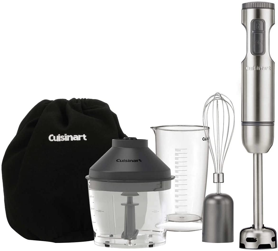 Cuisinart HB-950PCFR Immersion Hand Blender/Chopper & Storage Bag - Refurbished