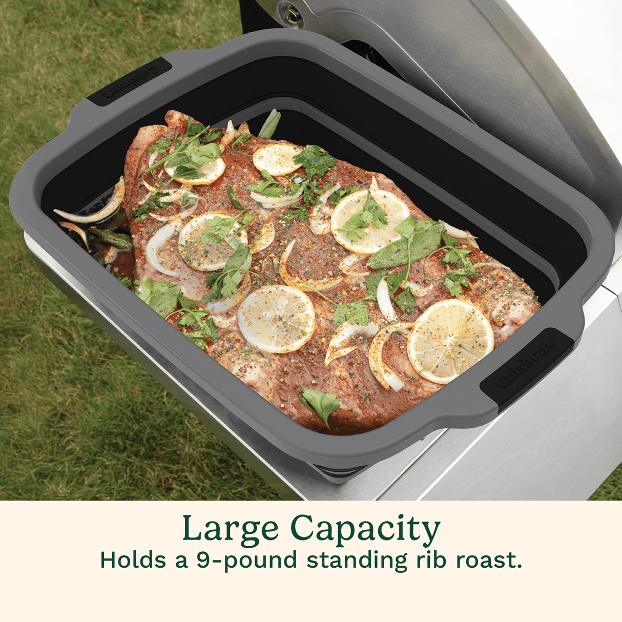 Cuisinart 4-in-1 Expandable Prep & Serve Tub, Black