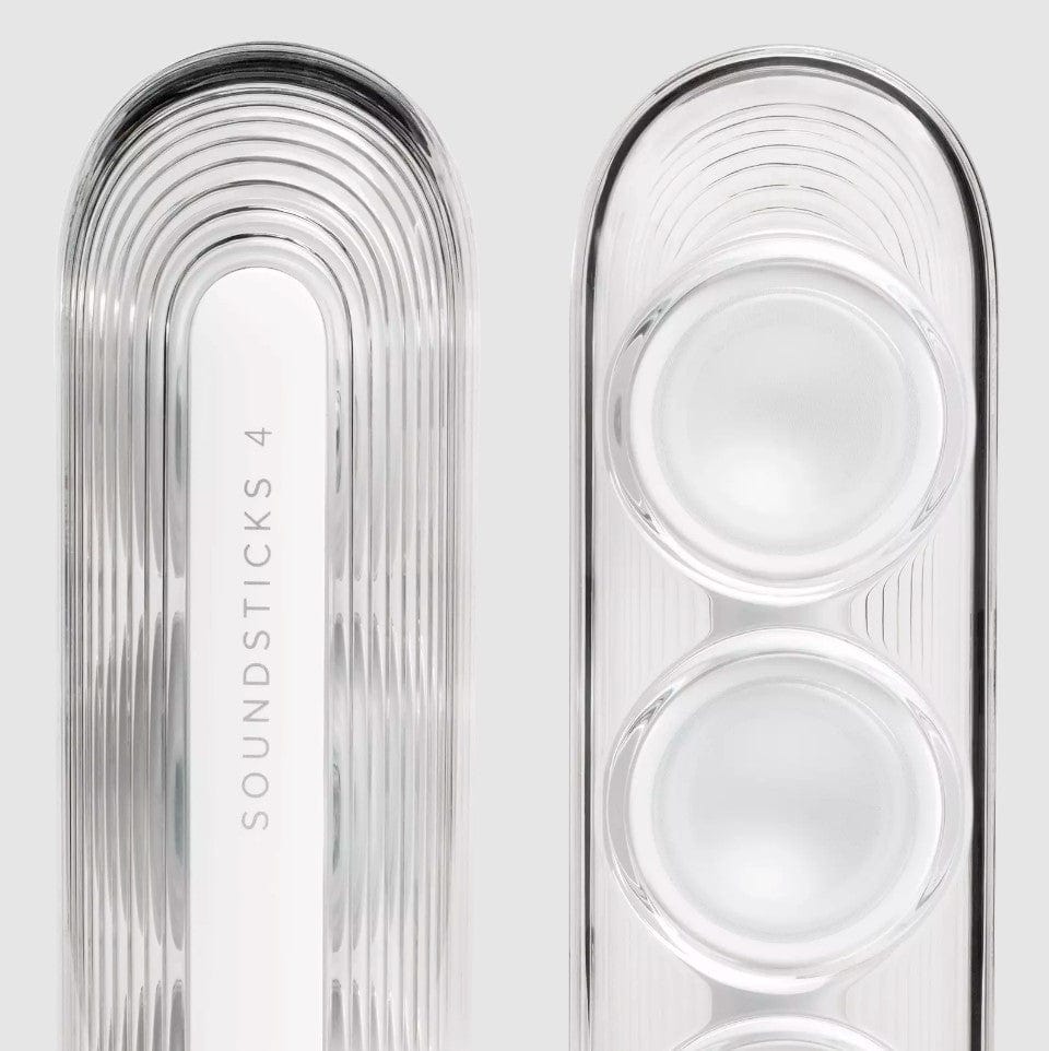 Harman Kardon SoundSticks 4 Bluetooth Wireless 2.1 Speaker System, White - Certified Refurbished