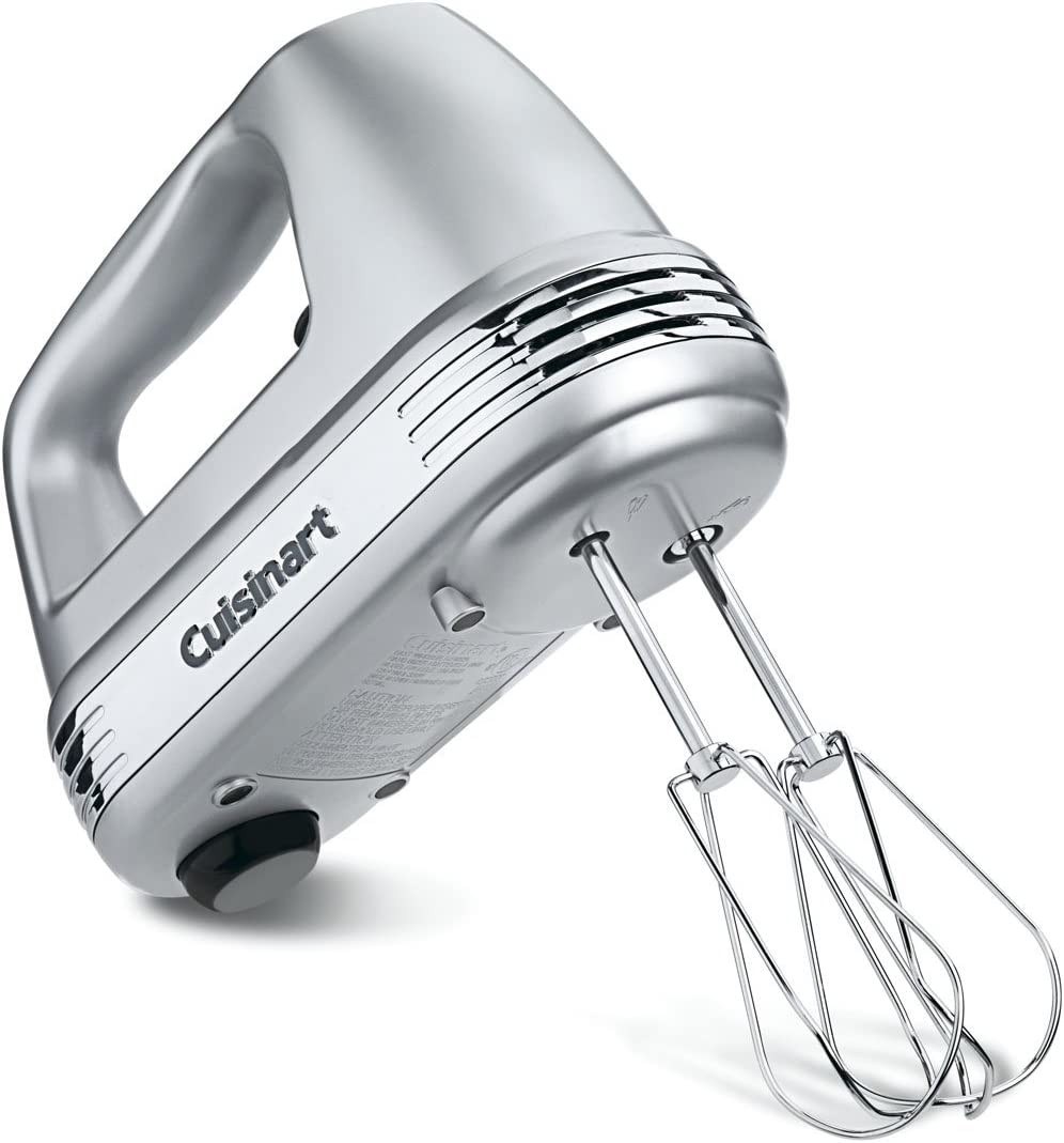 Cuisinart Power Advantage 7-Speed Hand Mixer, Brushed Chrome - Certified Refurbished