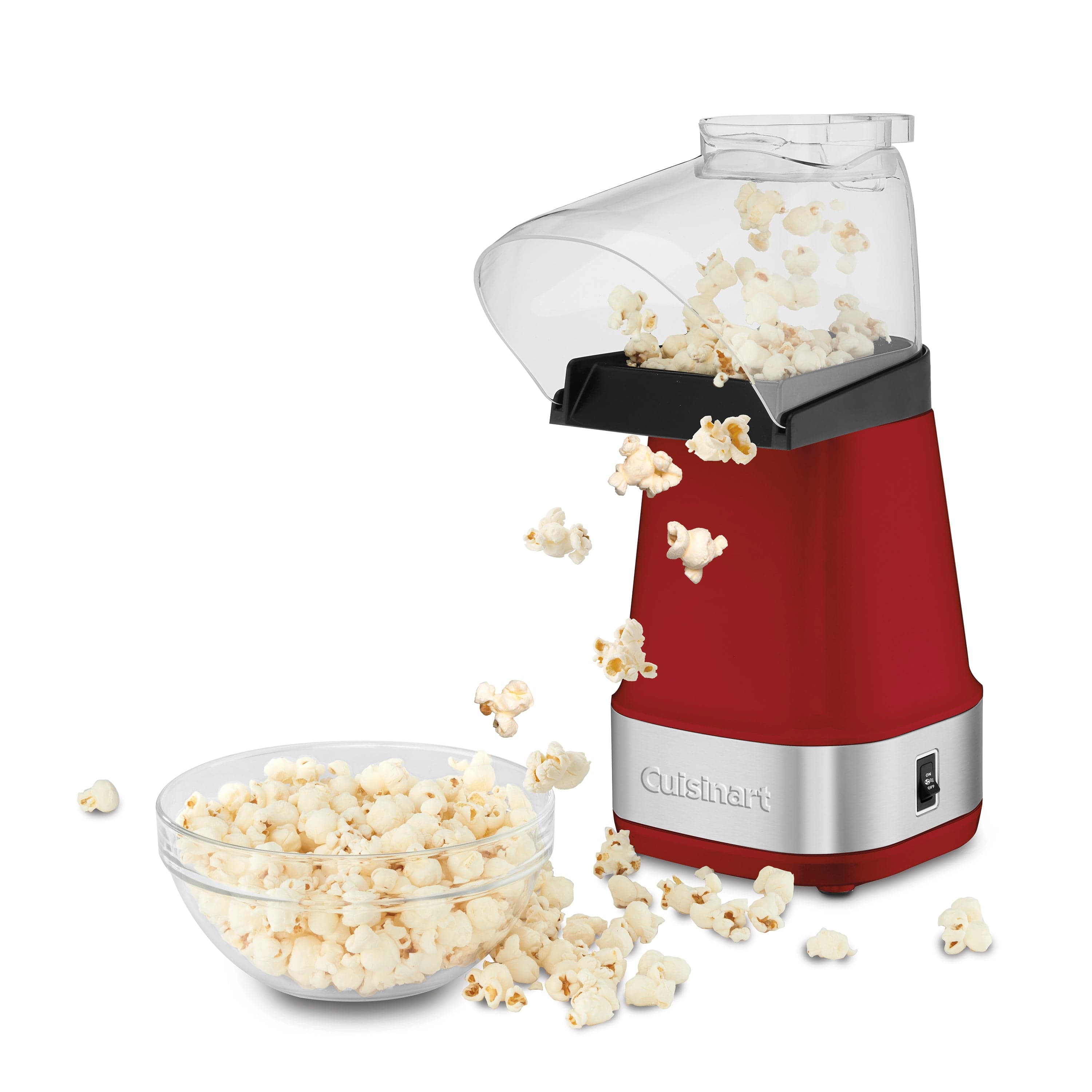 Cuisinart EasyPop Hot Air Popcorn Maker, Red