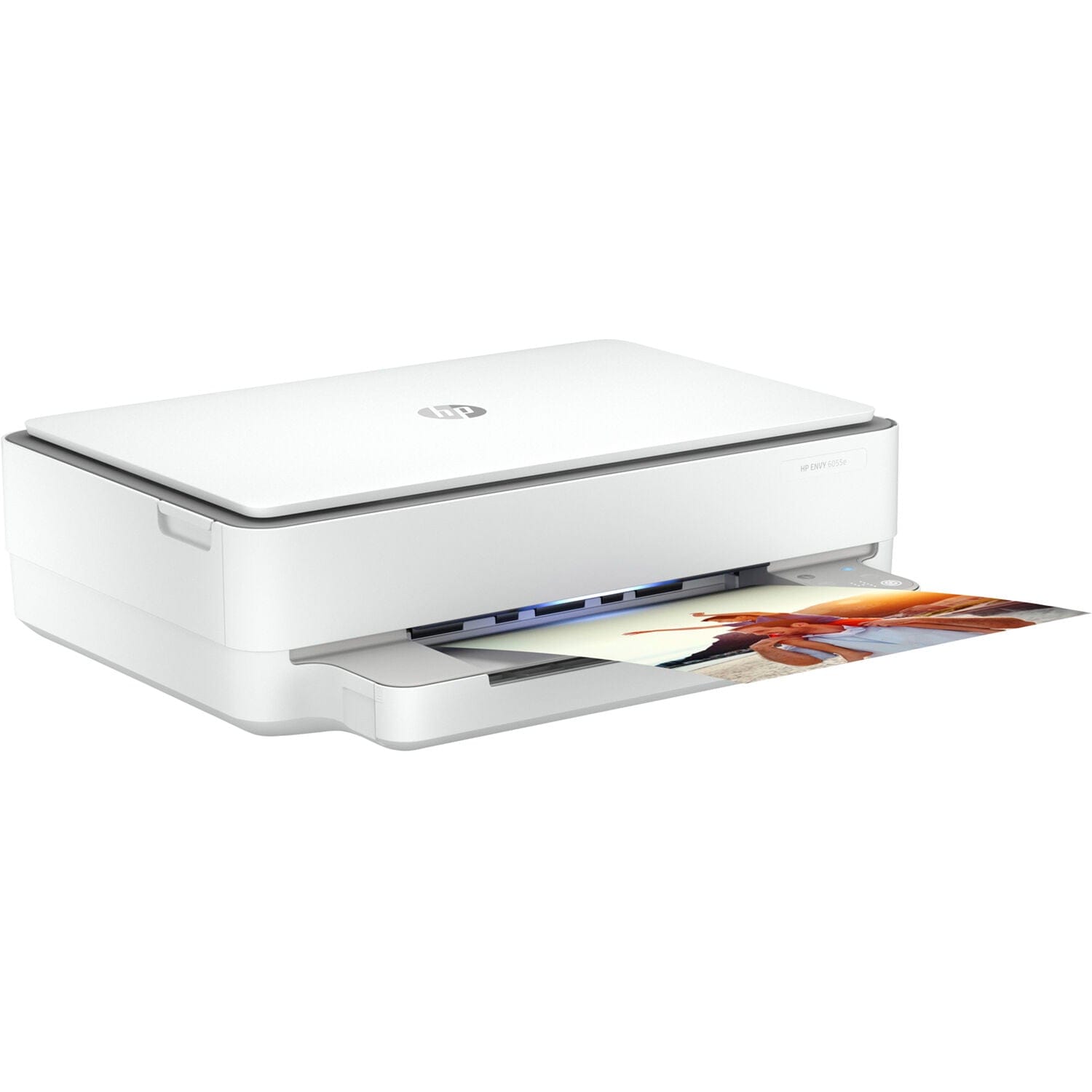 HP ENVY 6055e All-in-One Printer, White - Certified Refurbished