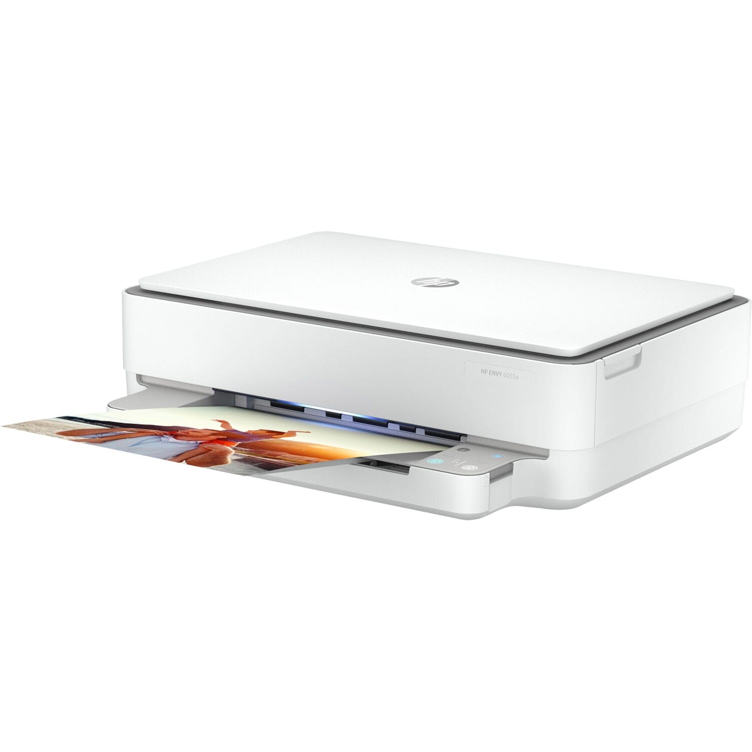 HP ENVY 6055e All-in-One Printer, White - Certified Refurbished