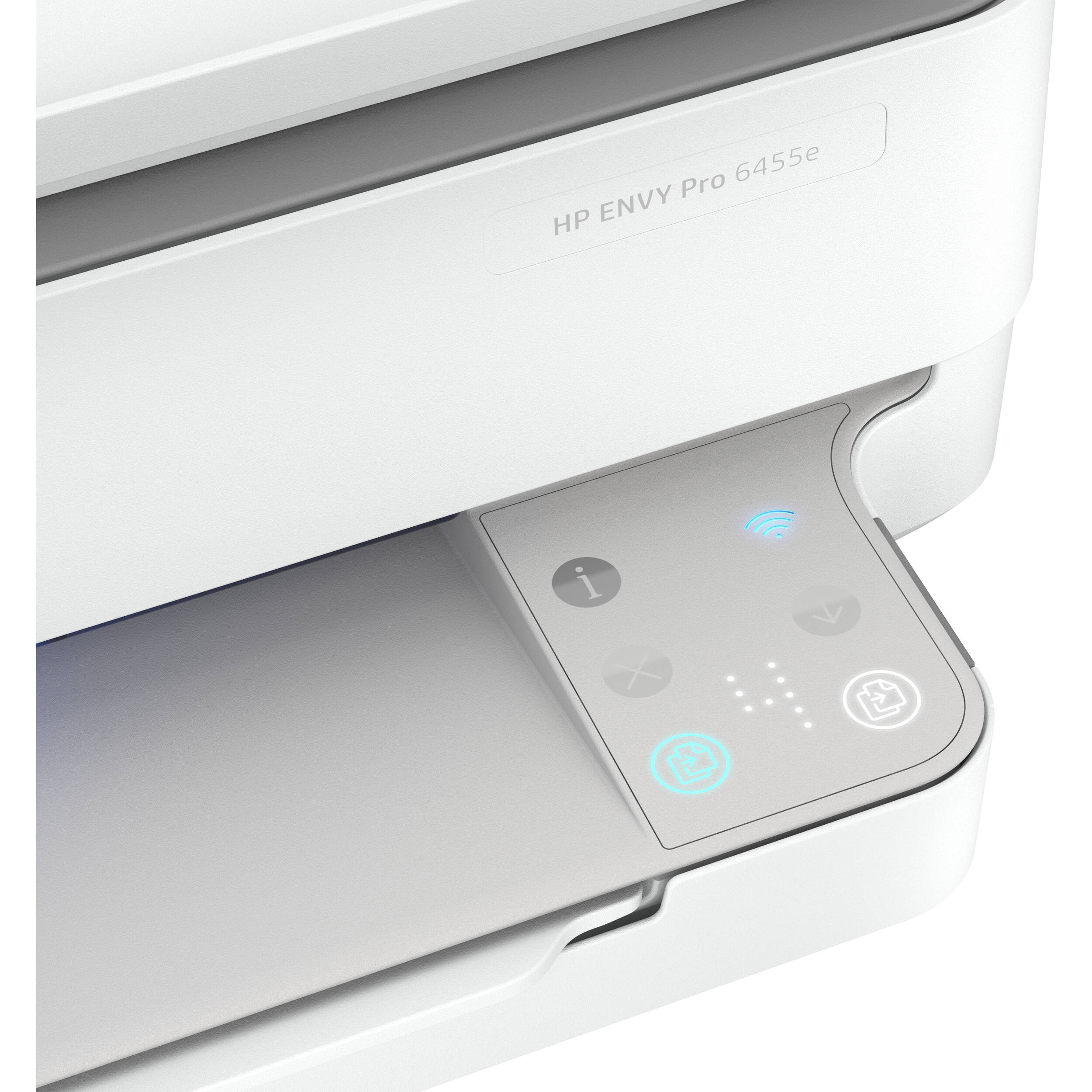 HP Envy Pro 6455e All-in-One Printer, White - Certified Refurbished