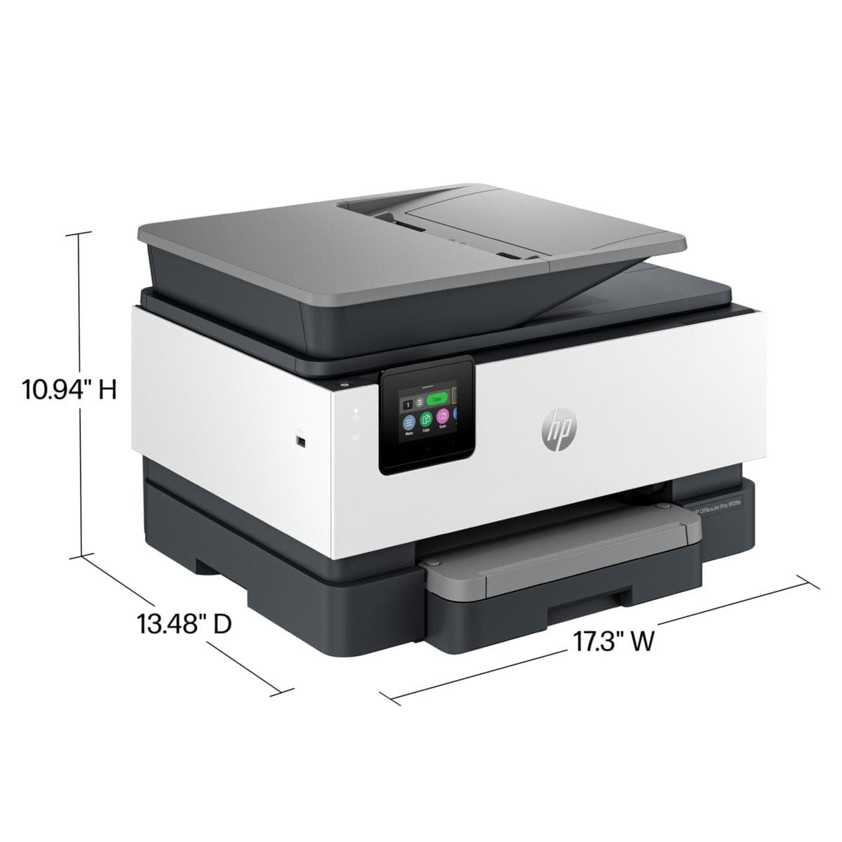 HP OfficeJet Pro 9128e Touchscreen All-in-One Wireless Color Inkjet Printer - Certified Refurbished