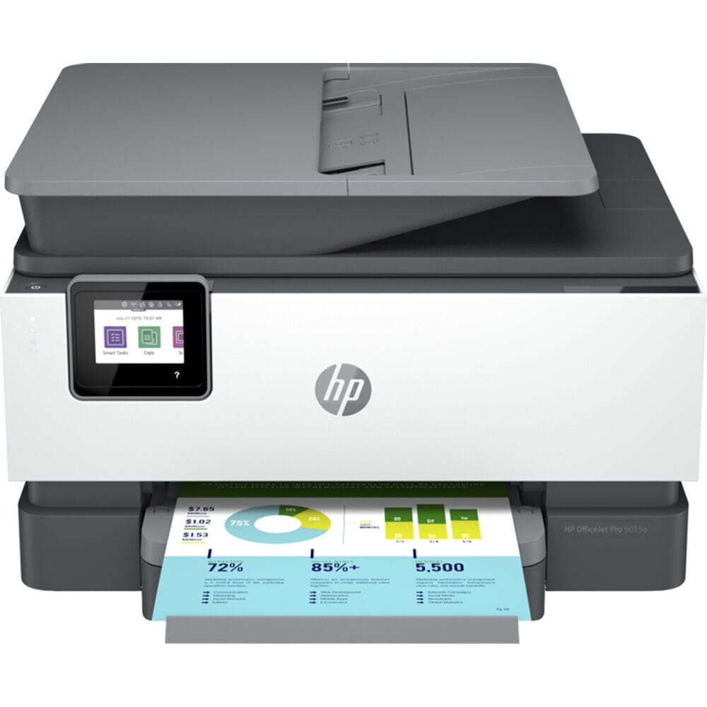 HP OfficeJet Pro 9015e Wireless Color All-in-One Printer - Certified Refurbished