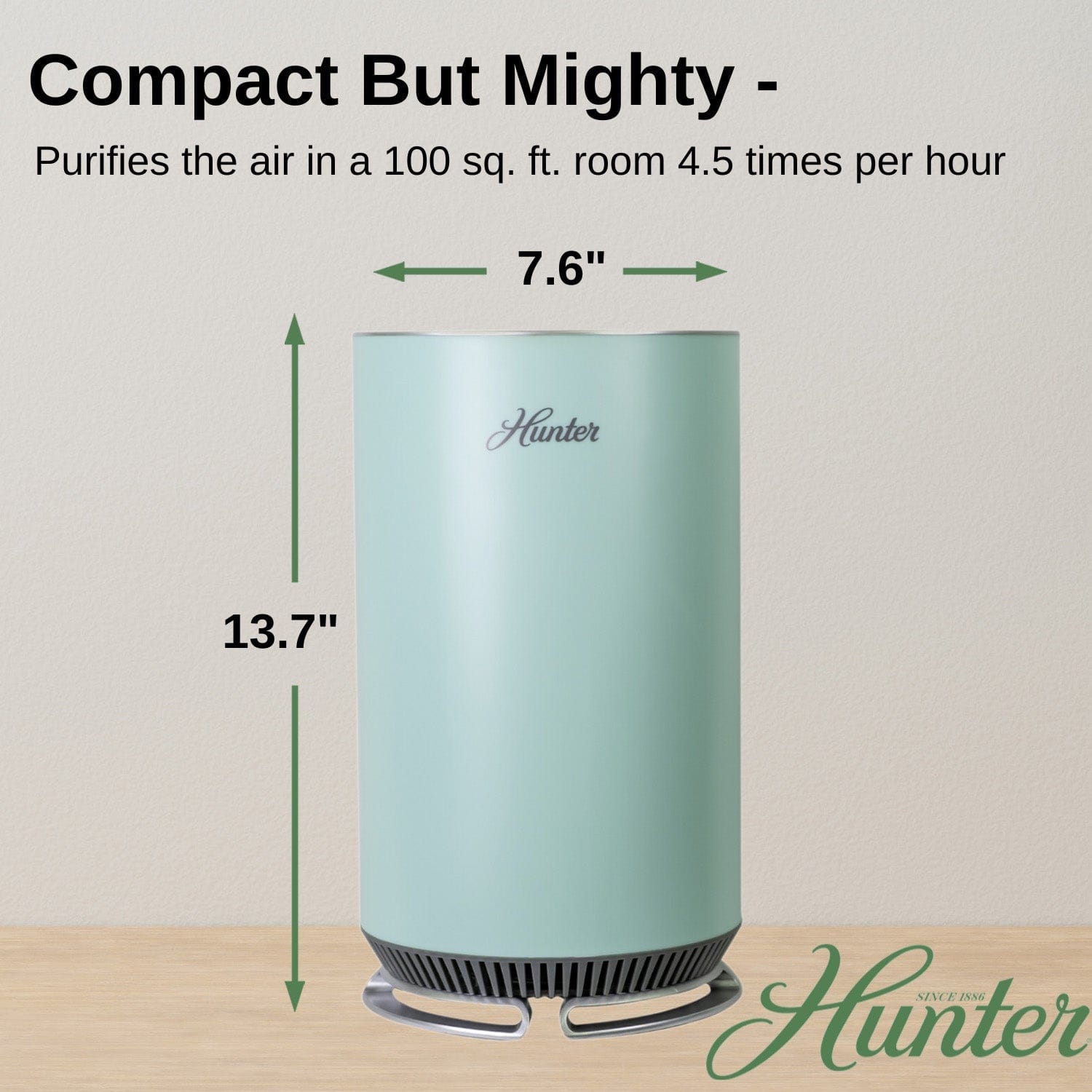 Hunter AirX EcoSilver® HEPA Digital Air Purifier HP125