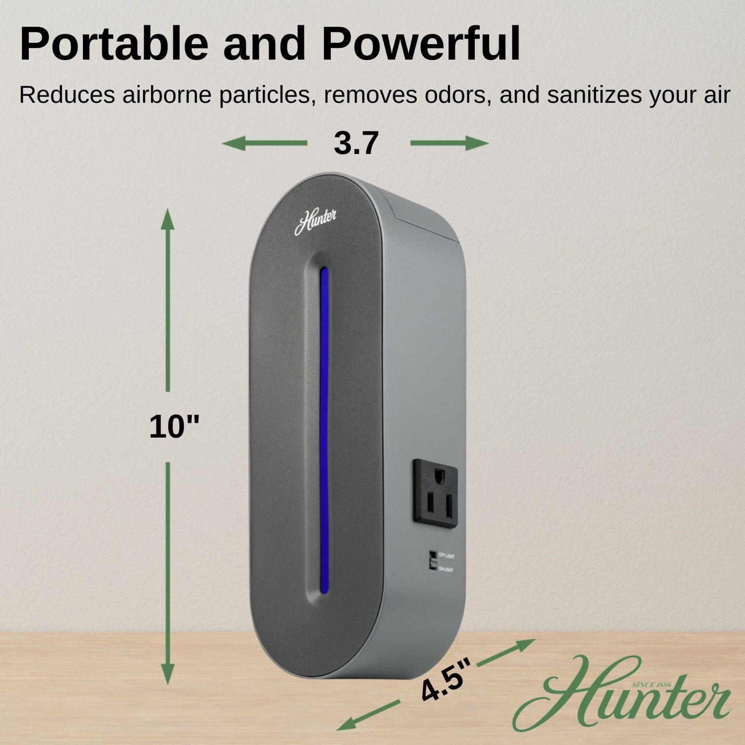 Hunter Plug-In UV-C Air Sanitizer HP247AP