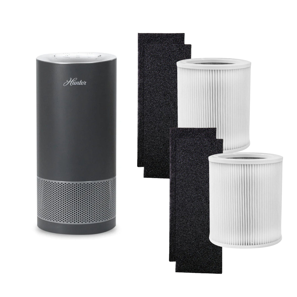 Hunter True HEPA Cylindrical Tower Air Purifier HP400