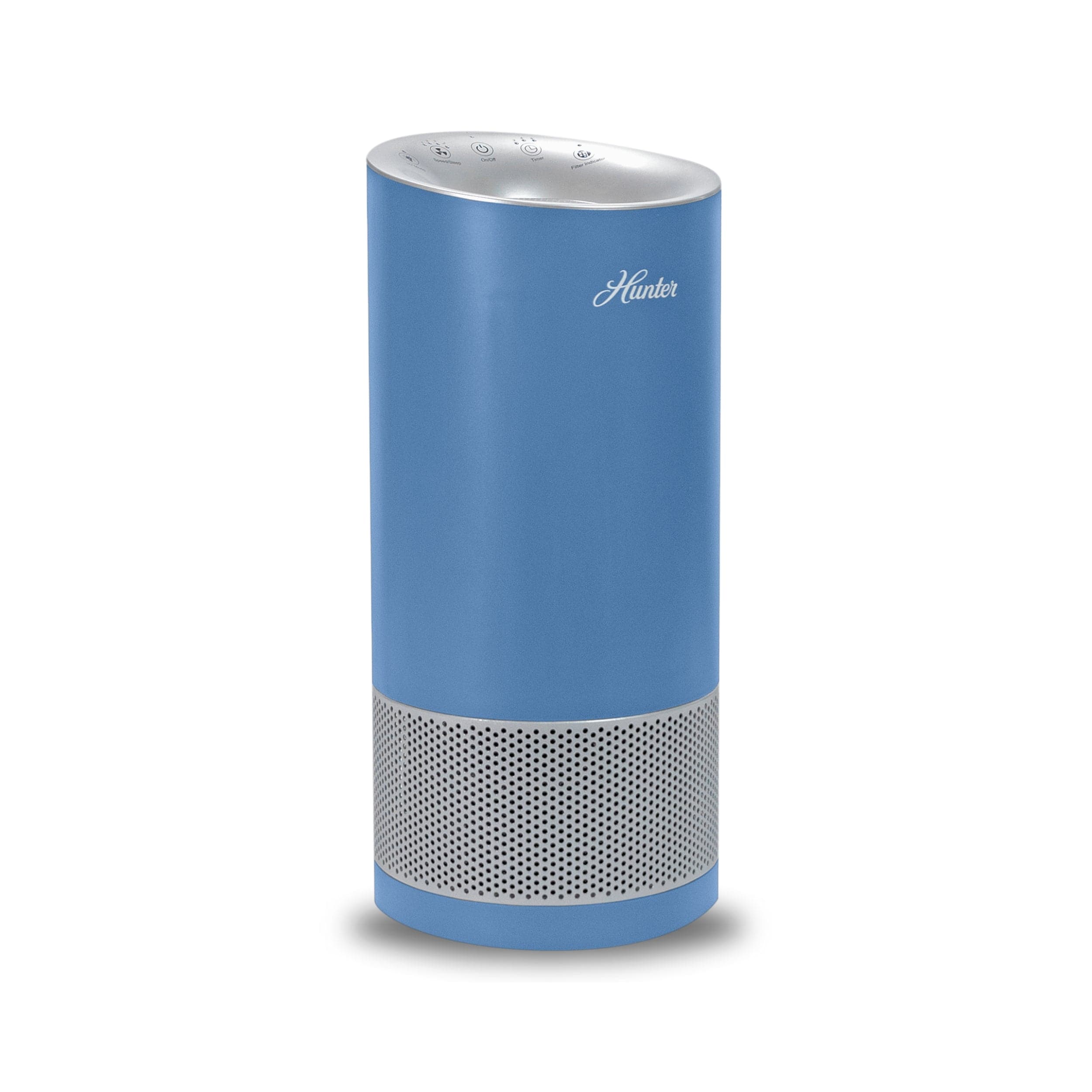Hunter True HEPA Cylindrical Tower Air Purifier with UVC Light Technology, True HEPA, HP450UV