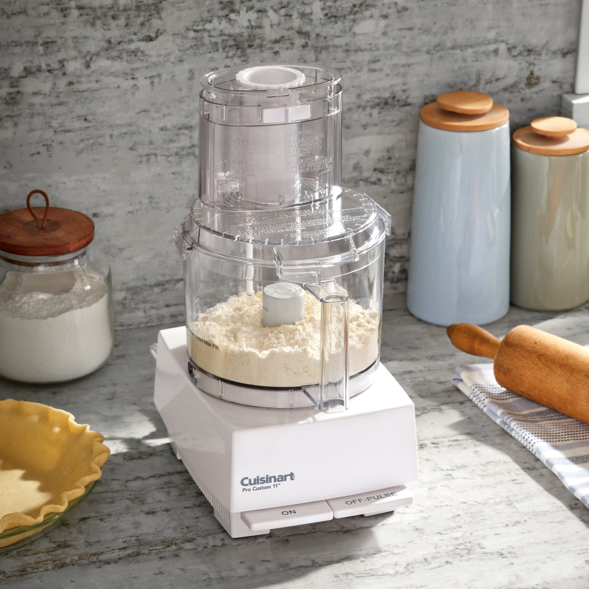 Cuisinart Pro Custom 11 Cup Food Processor, White