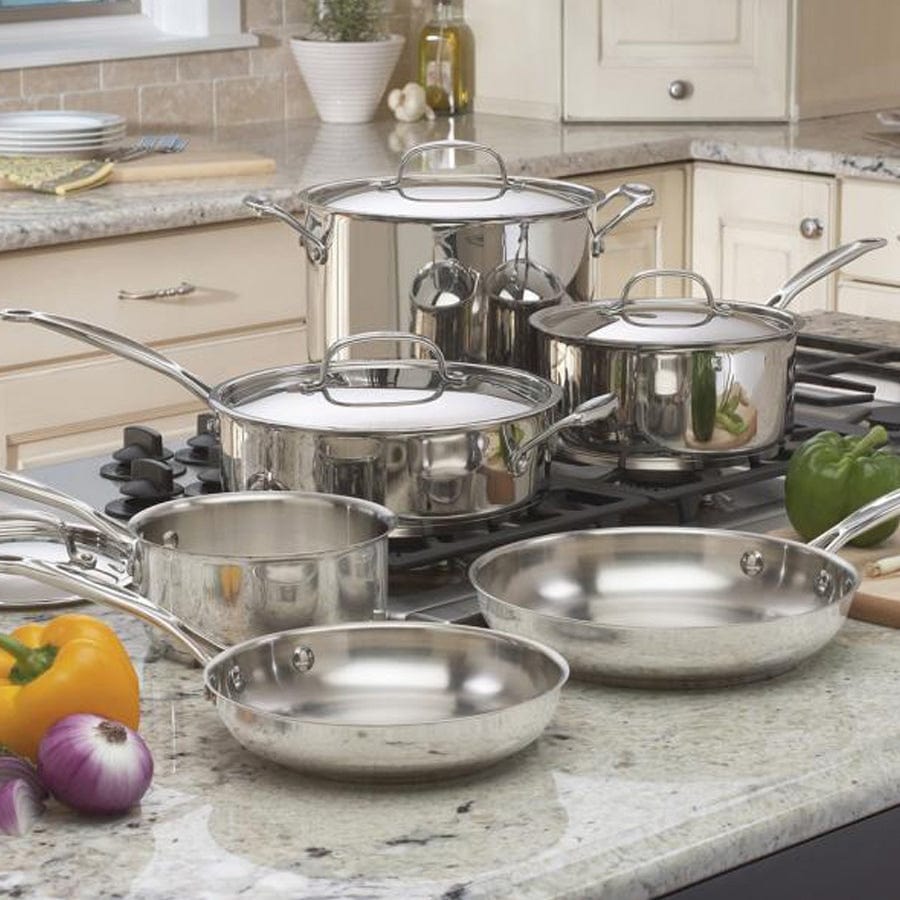 Cuisinart Chef's Classic™ Stainless 10 Piece Set, Silver