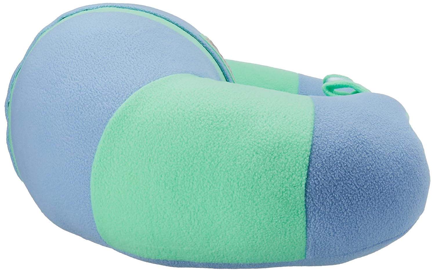 Hugaboo Infant Sitting Chair, Portable, Washable Baby Floor Seat, Blue and Green