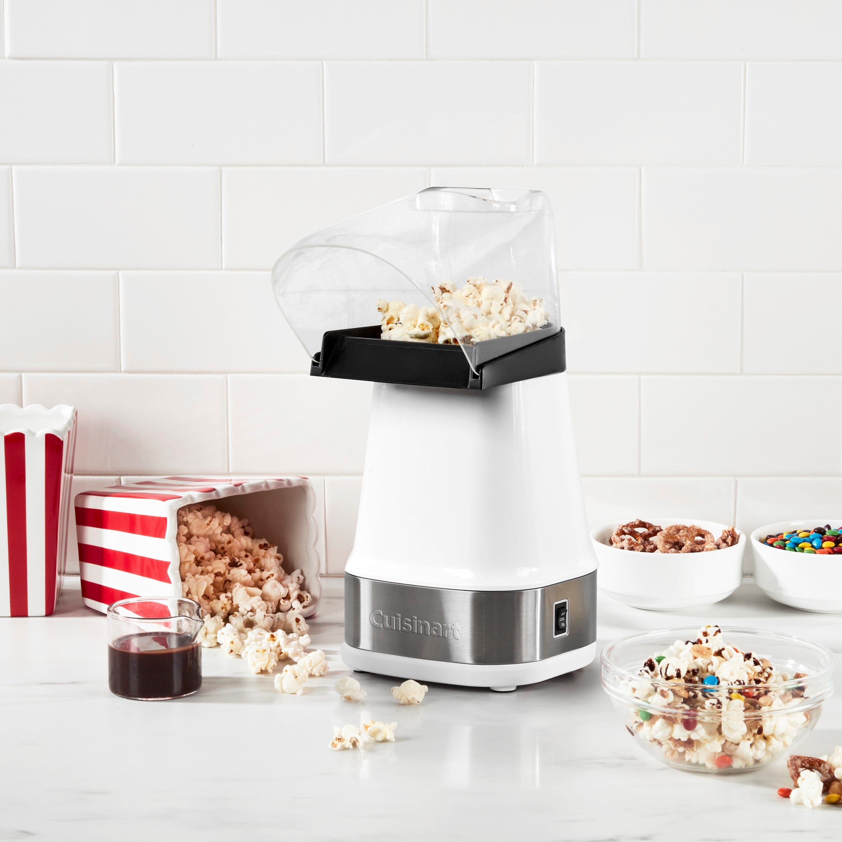 Cuisinart EasyPop Hot Air Popcorn Maker, White