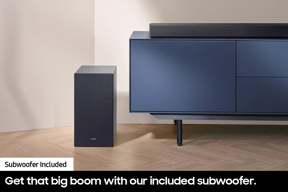 Samsung B-series 4.1ch with Rear Speakers and Subwoofer Soundbar System - Certified Refurbished