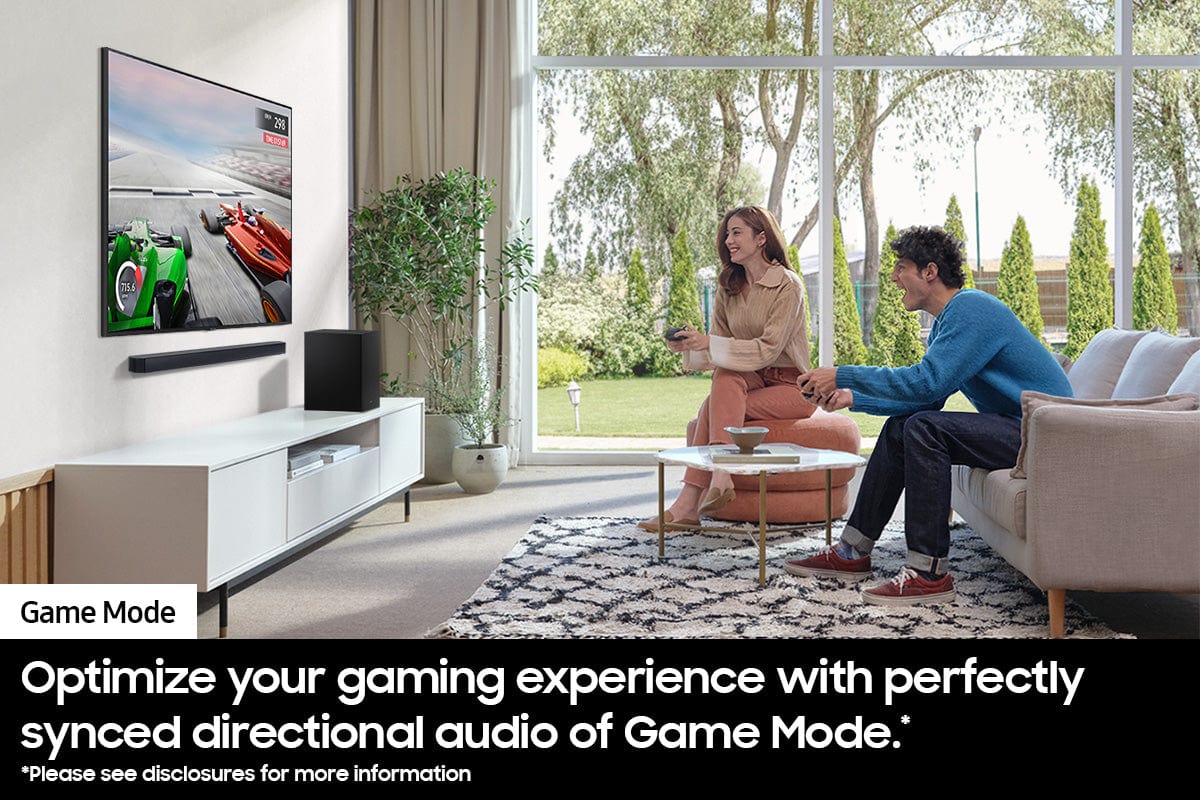 Samsung B-series 4.1ch with Rear Speakers and Subwoofer Soundbar System - Certified Refurbished