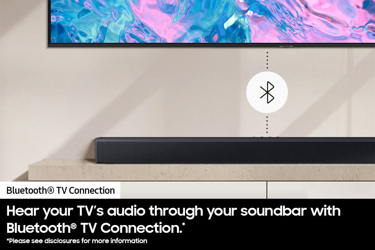 Samsung B-series 4.1ch with Rear Speakers and Subwoofer Soundbar System - Certified Refurbished