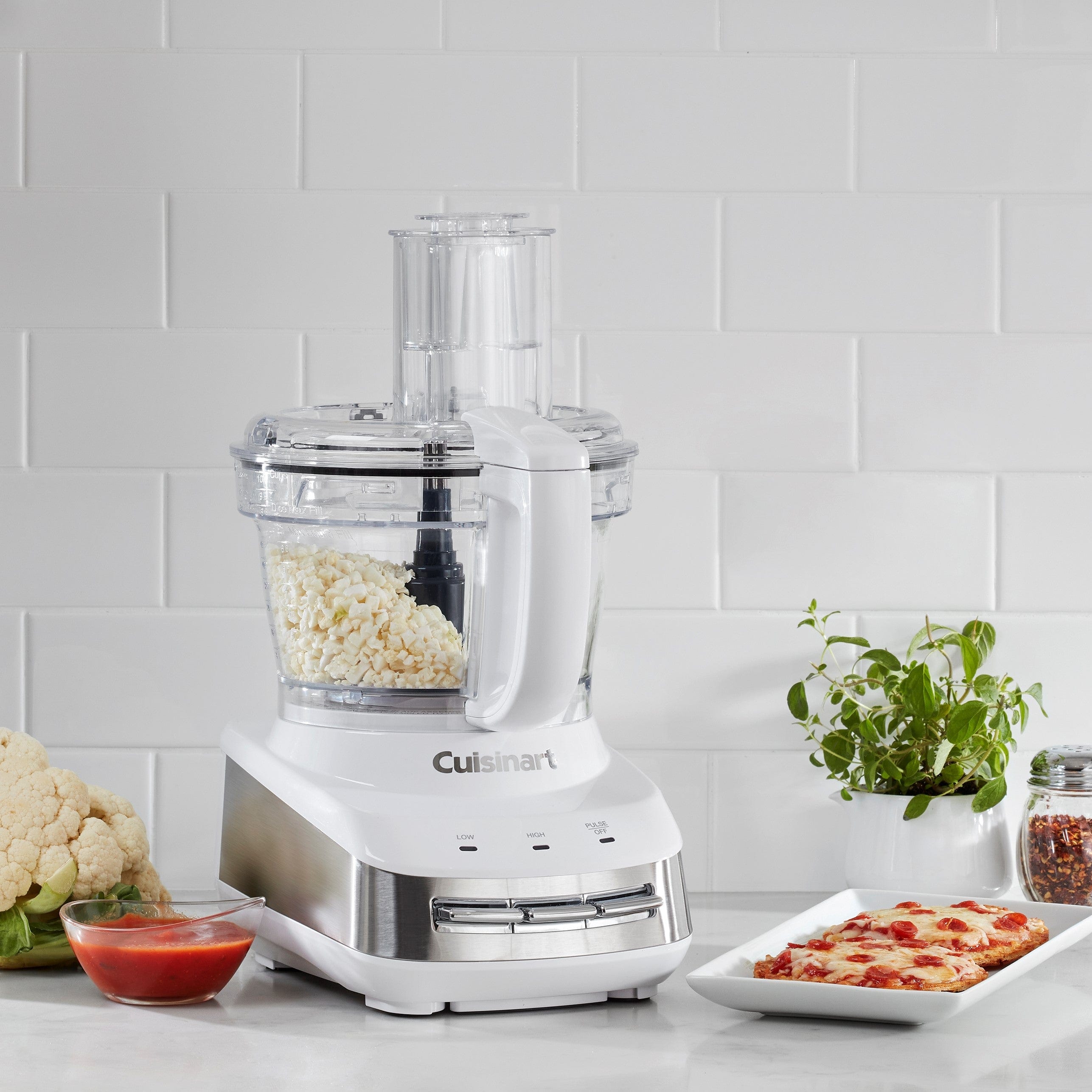 Cuisinart Core Custom 10 Cup Food Processor, White