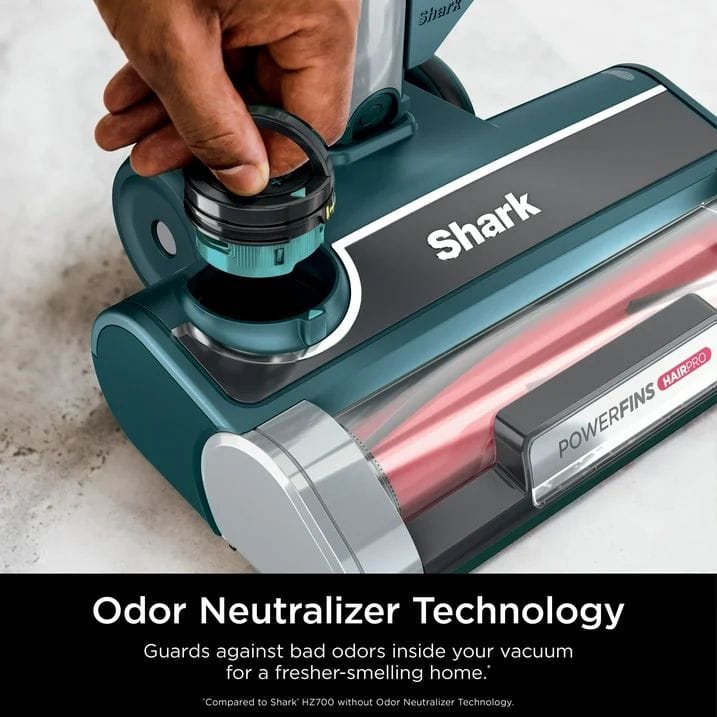 Shark Ultralight PetPro Corded Stick Vacuum with HairPro Odor Neutralizer Technology, Blue Iris -Open Box