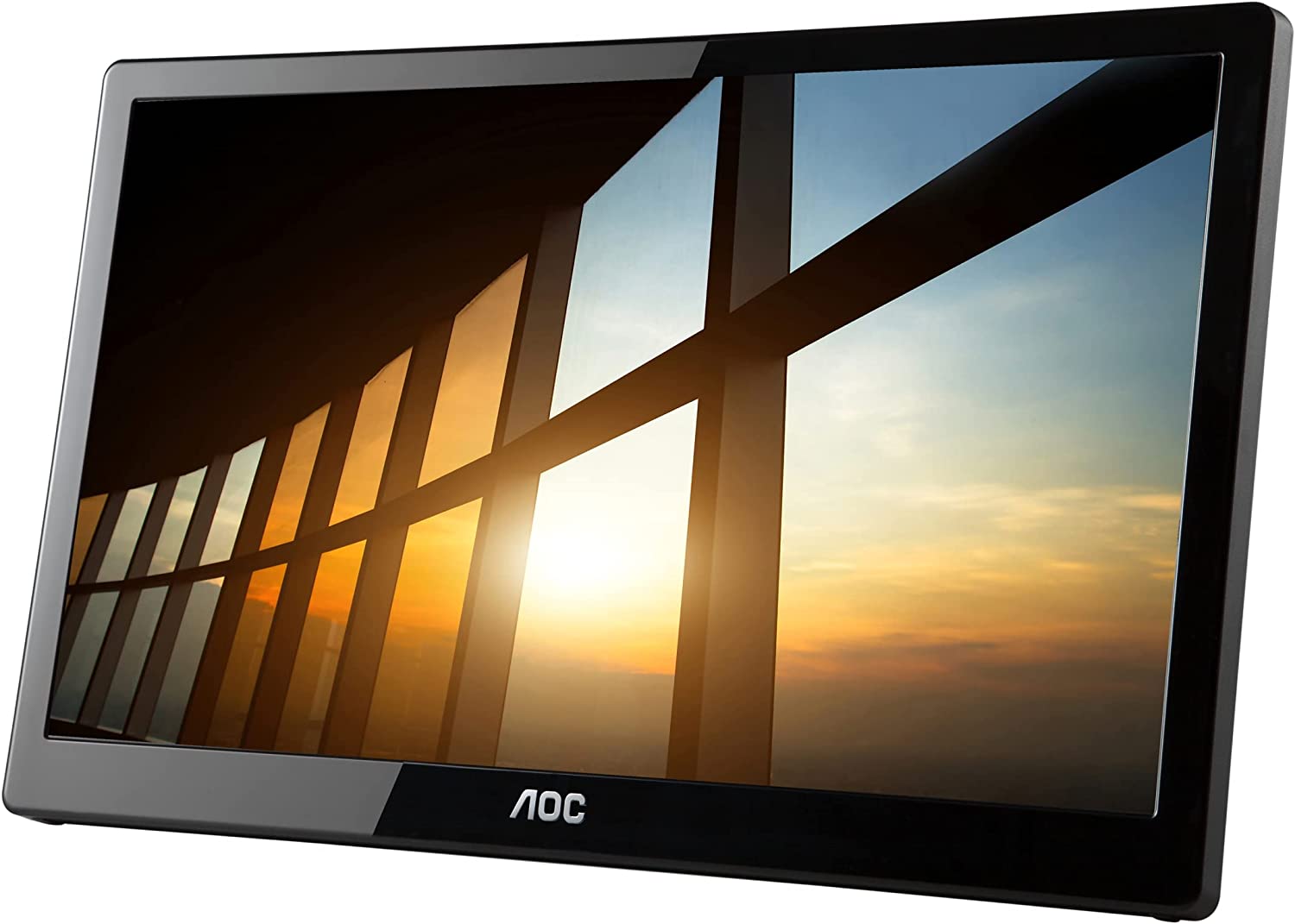AOC 15.6" 1920 x 1080 60Hz Ultra Portable Monitor - Certified Refurbished