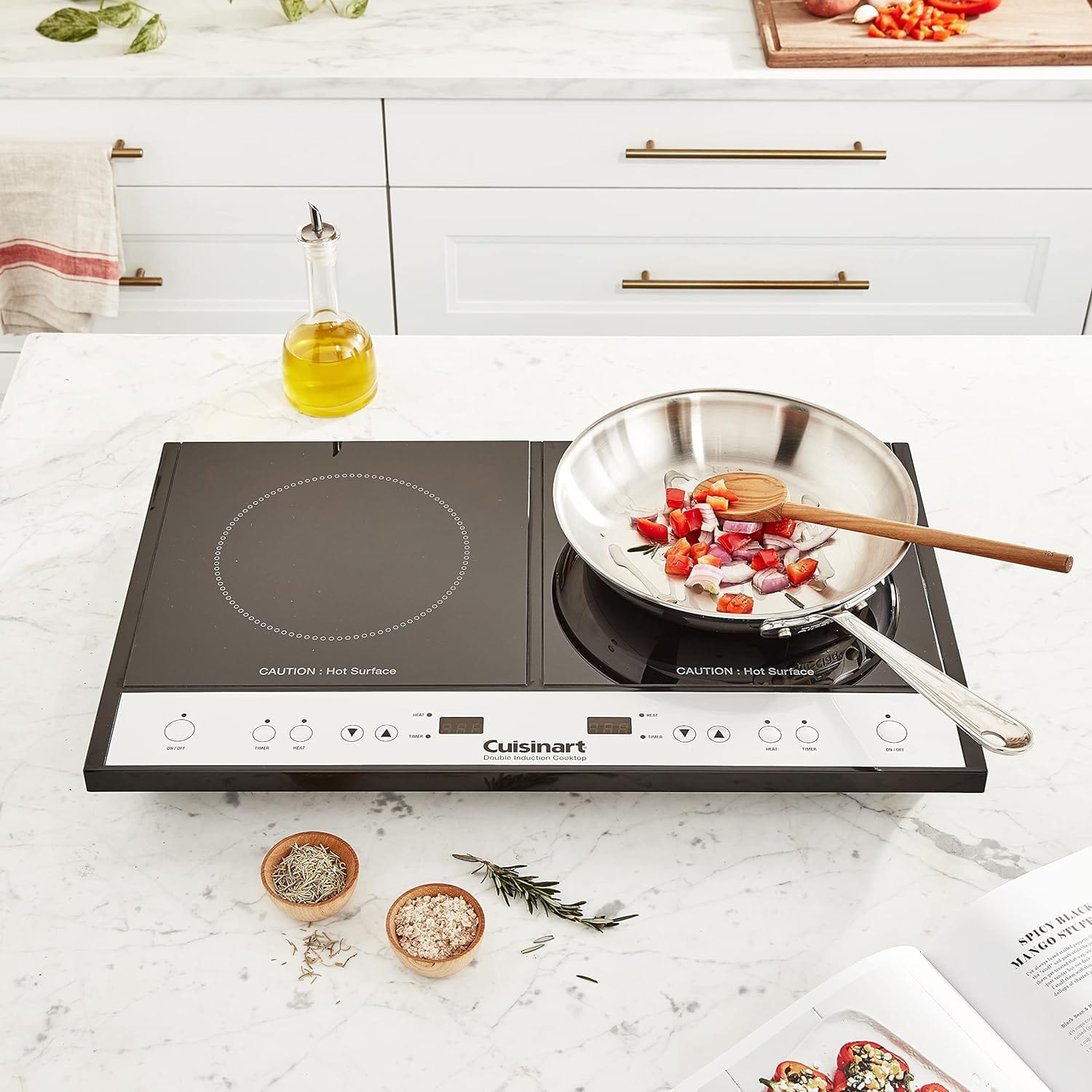 Cuisinart Double Burner Induction Cooktop - Certified Refurbished