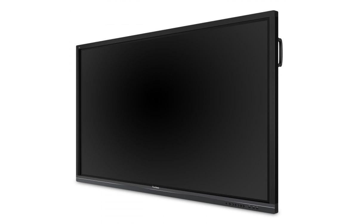ViewSonic 75" 2160p 4K Interactive Display 20-Point Touch VGA Display-Port HDMI - Certified Refurbished