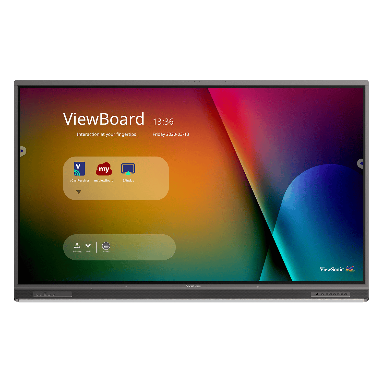 ViewSonic ViewBoard 75" 4K Ultra HD Interactive Flat Panel Display - Certified Refurbished