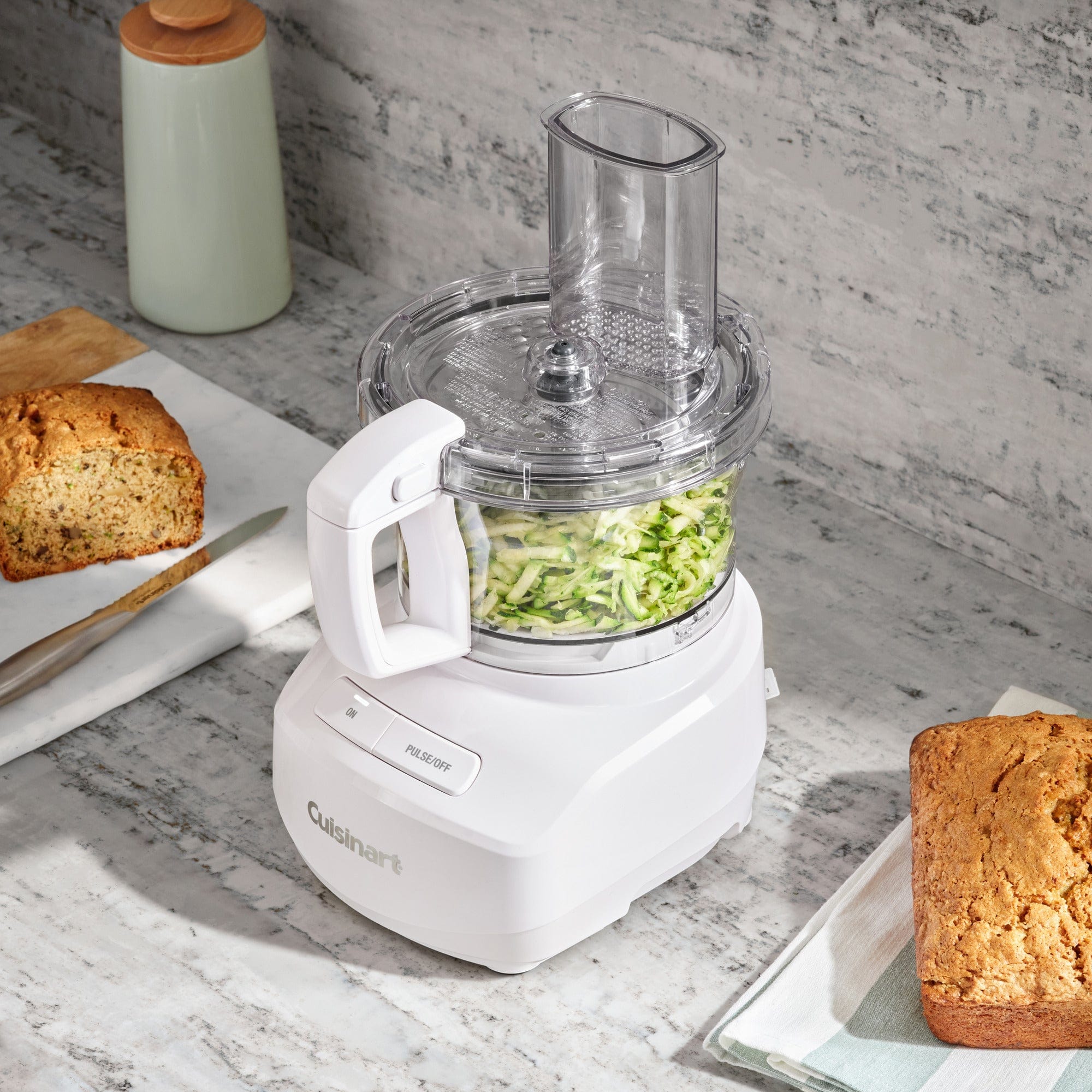 Cuisinart 7-Cup Food Processor, White