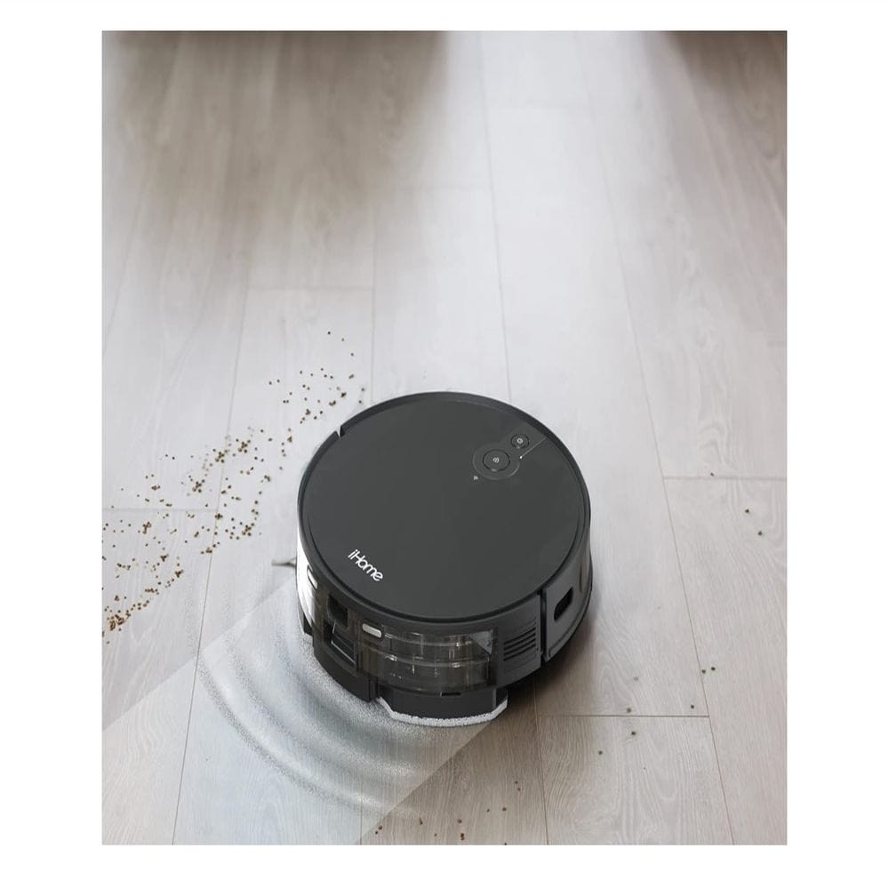 iHome AutoVac Eclipse 2-in-1 Robot Vacuum and Vibrating Mop - Certified Refurbished