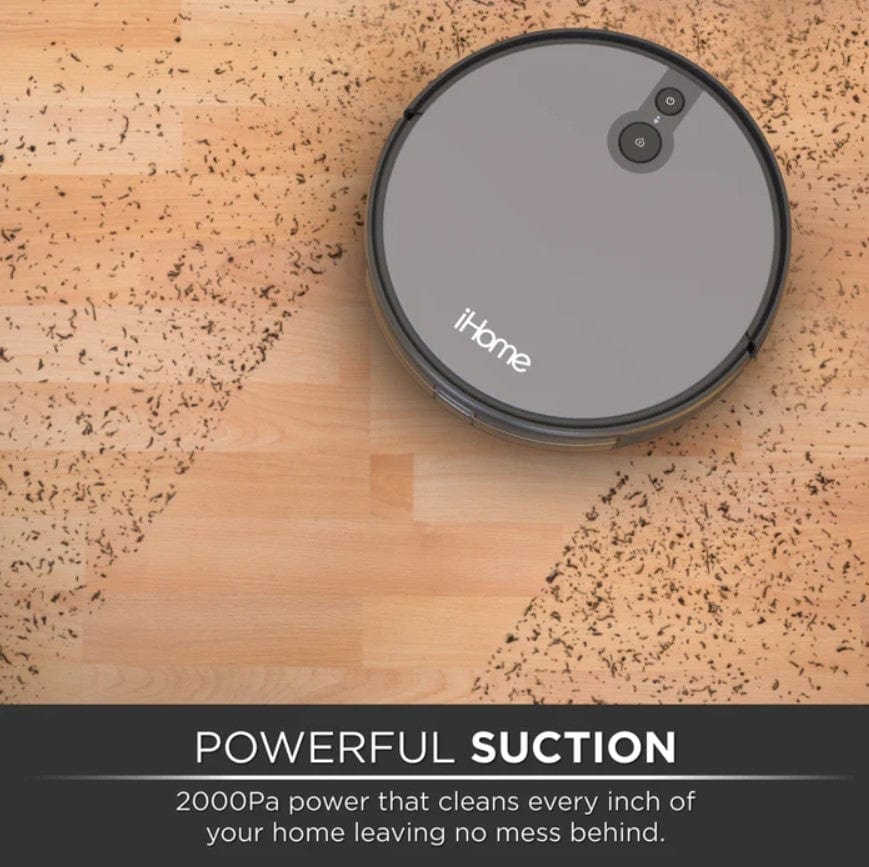 iHome AutoVac Juno Robot Vacuum with Mapping Technology - Certified Refurbished