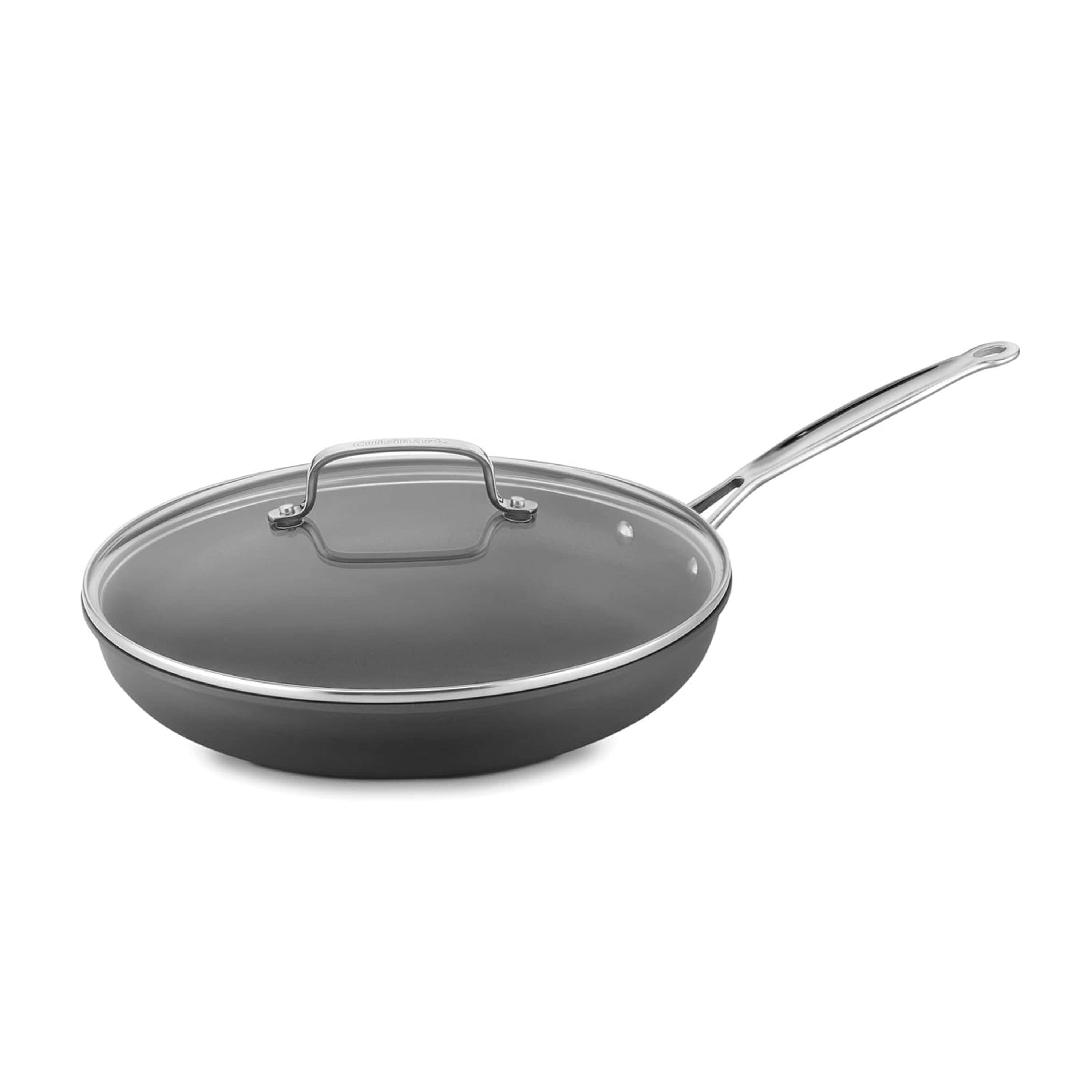 Cuisinart Chef’s Classic ™ Nonstick Hard Anodized 12” Skillet, Black