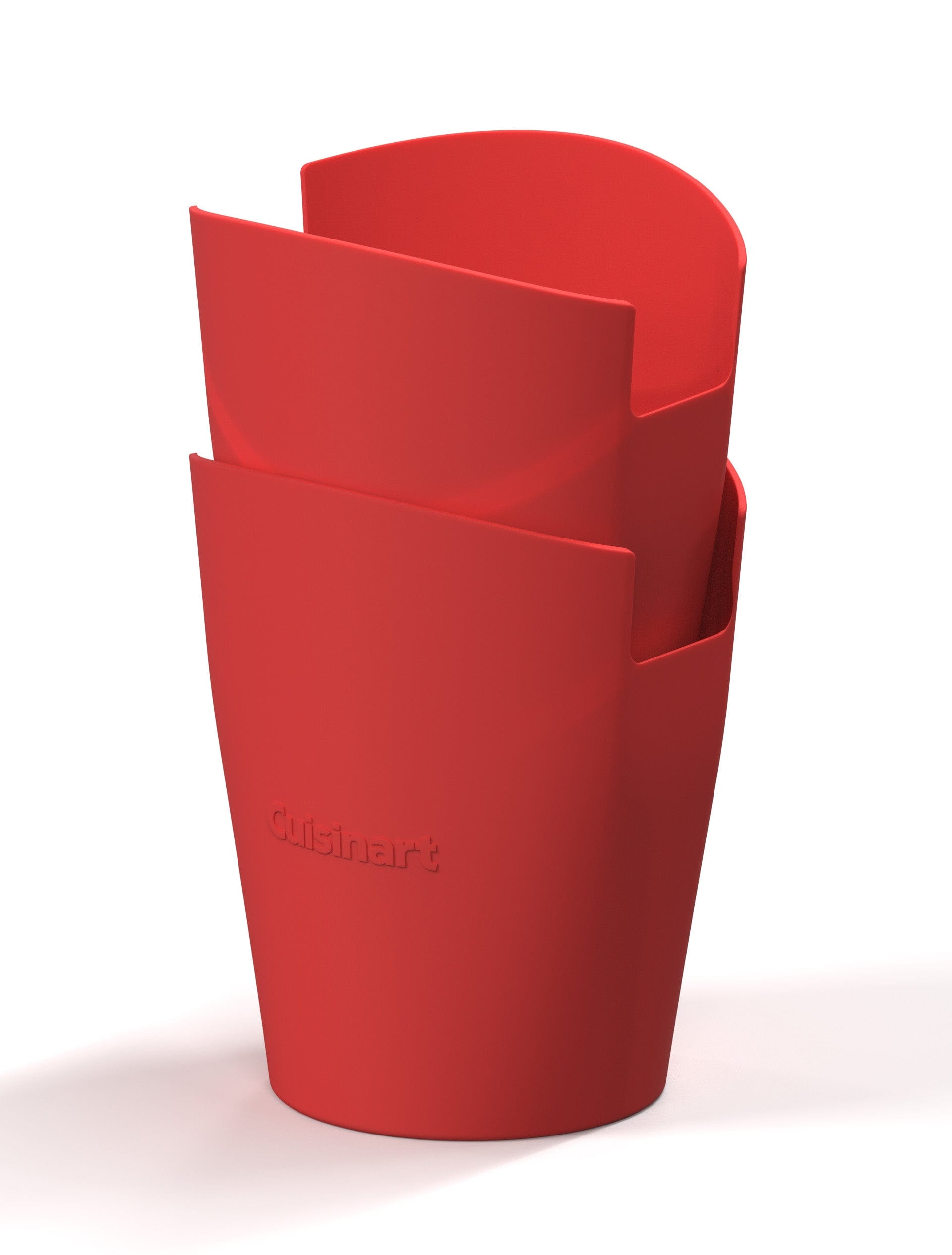 Cuisinart 2pc Single Serve Microwave Popcorn Makers, Red