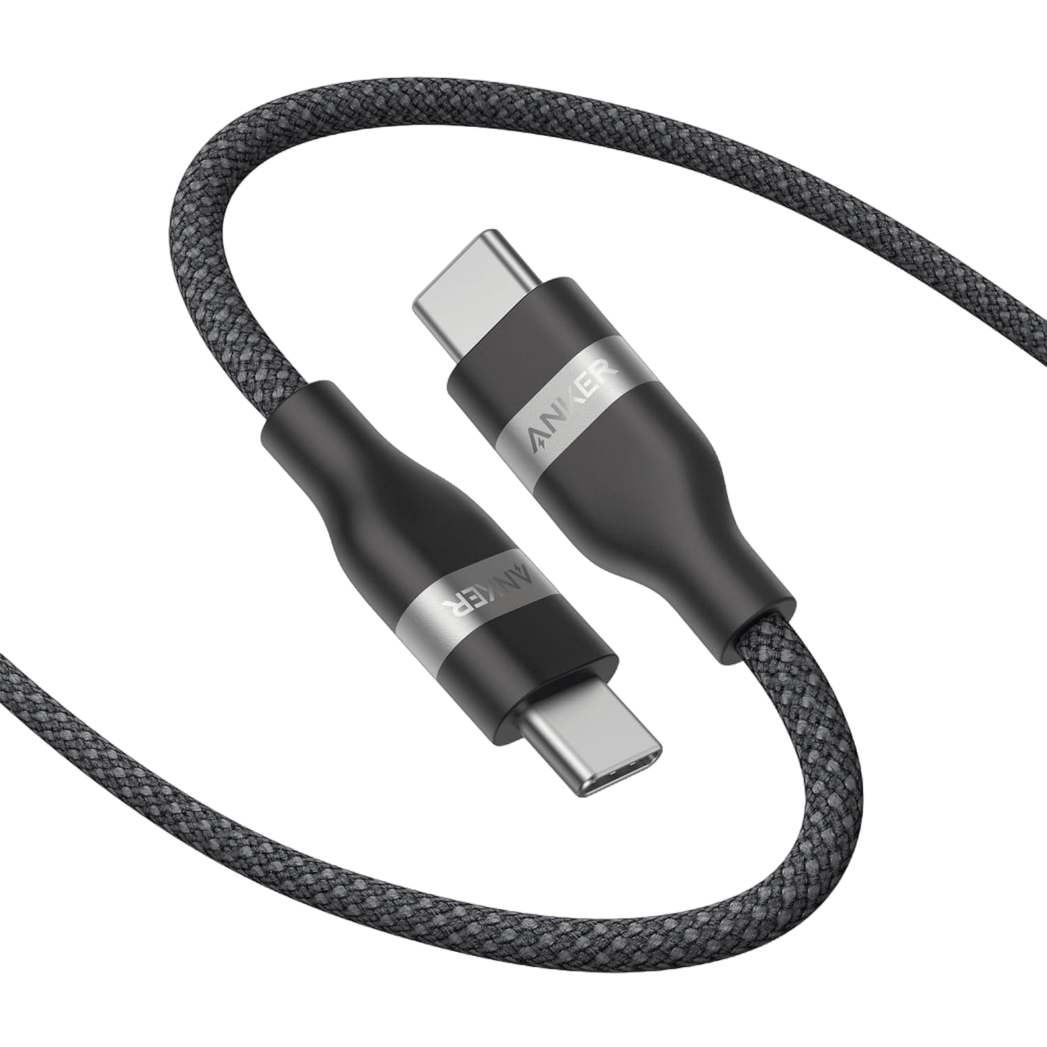 Anker USB-C to USB-C Cable (3 ft / 6 ft, 240W, Upcycled-Braided)