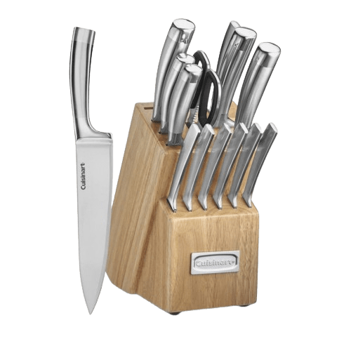 Cuisinart Professional Series 15 Piece Knife Block Set, Silver